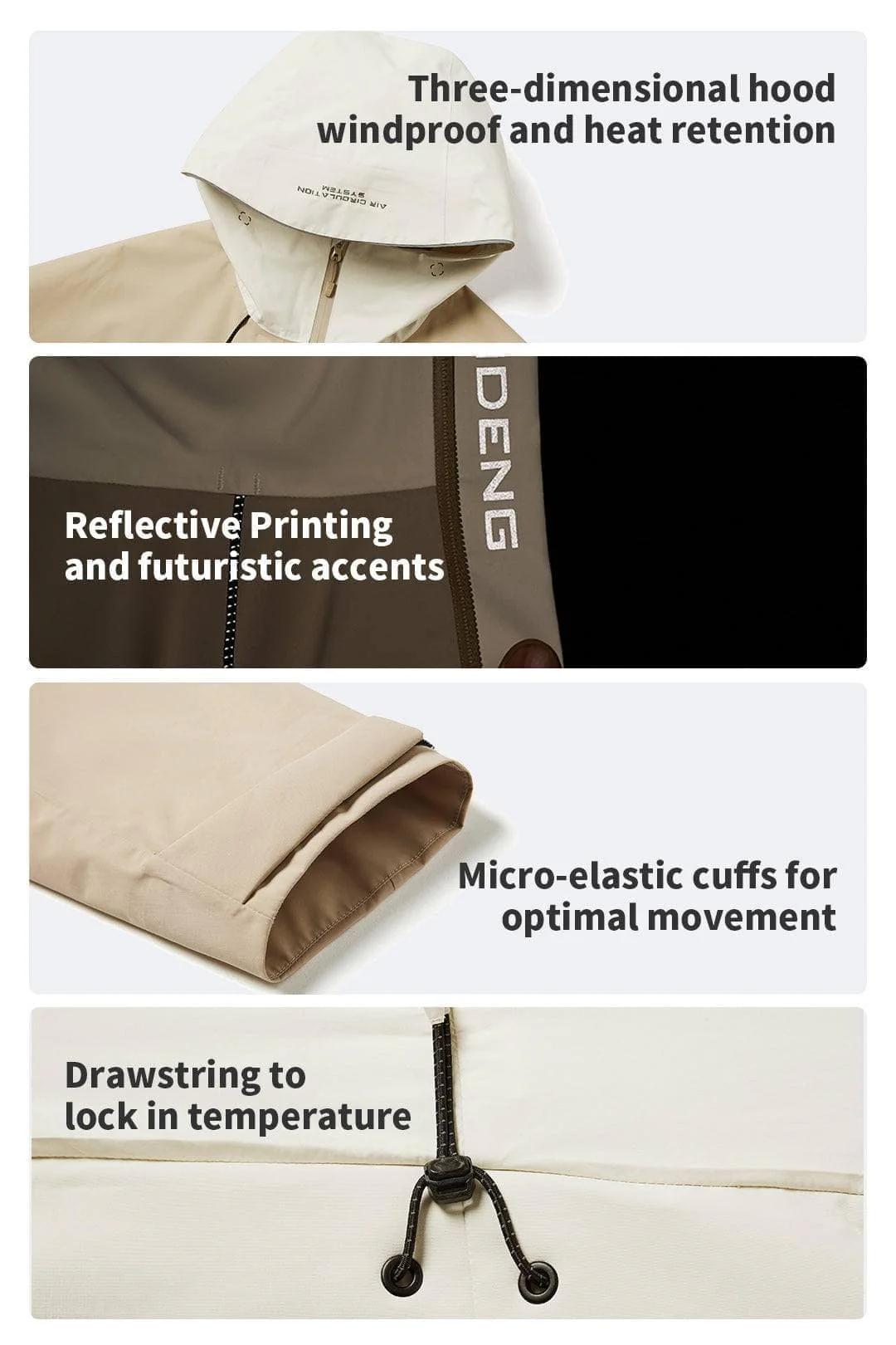 3 in 1 All Weather Goose Down Parka - Image 5