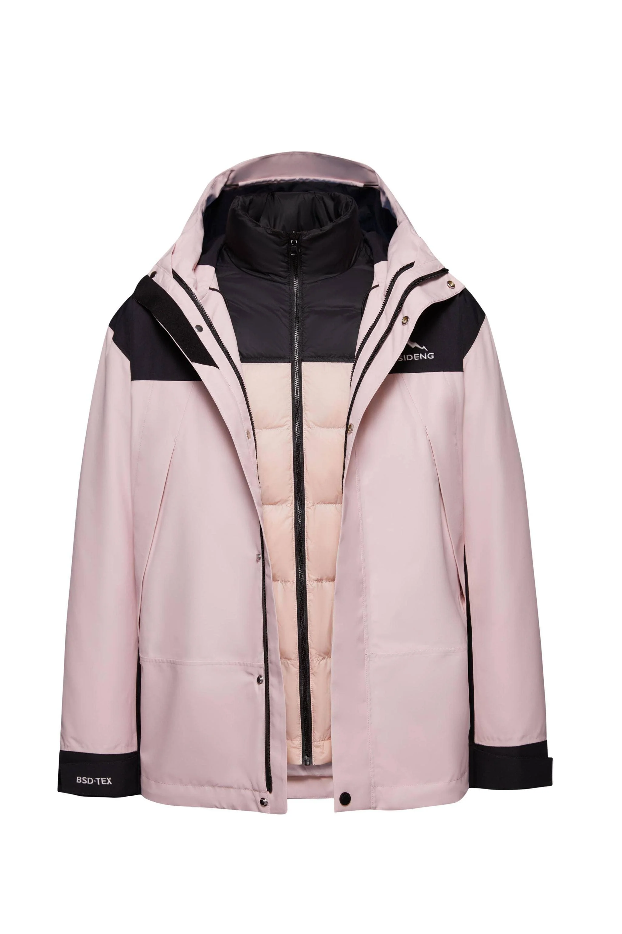 3 in 1 All Weather Plus Goose Down Contrast Jacket 2430 - Image 4