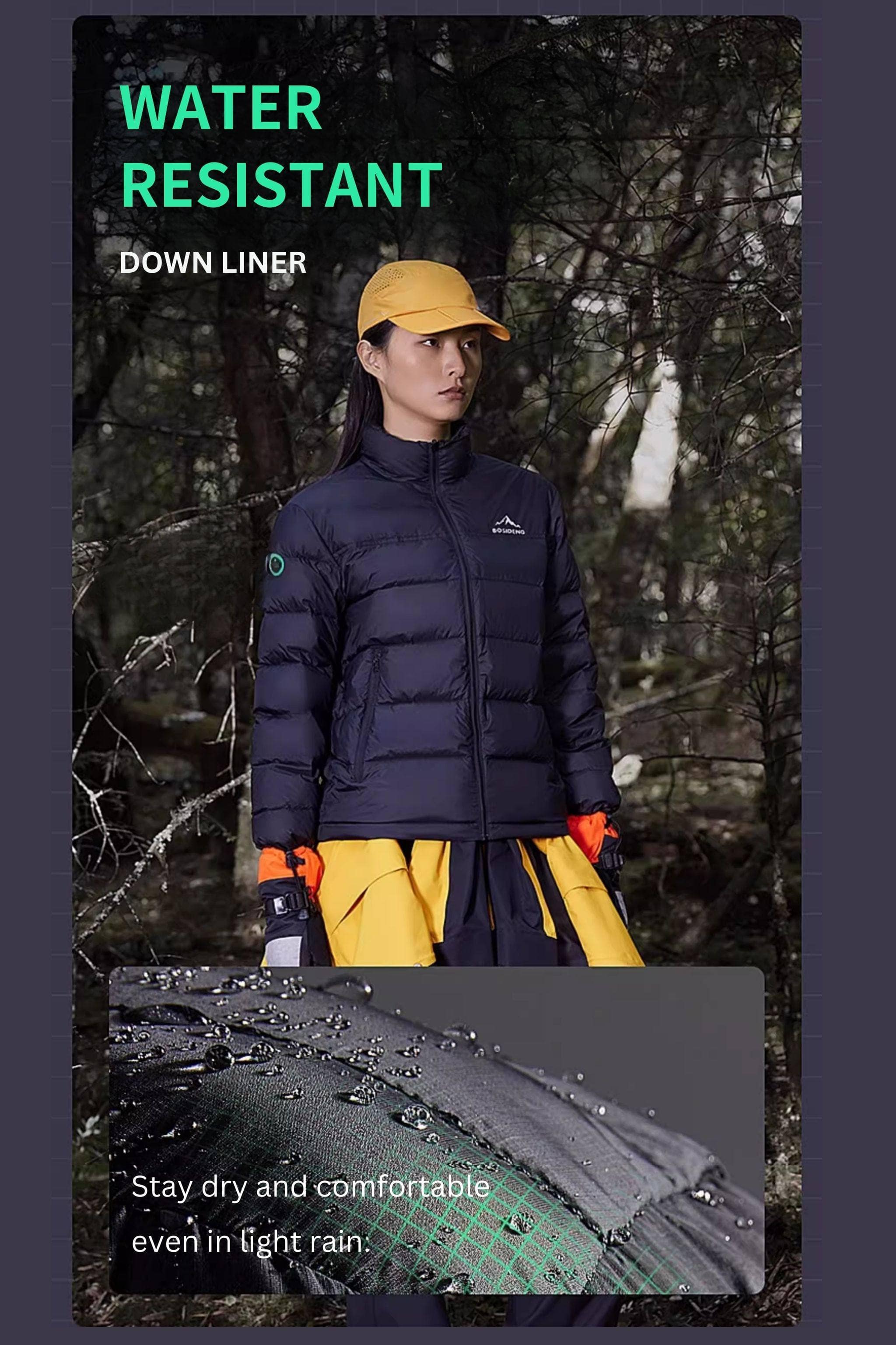 3 in 1 All Weather Plus Goose Down Contrast Jacket 2430 - Image 9