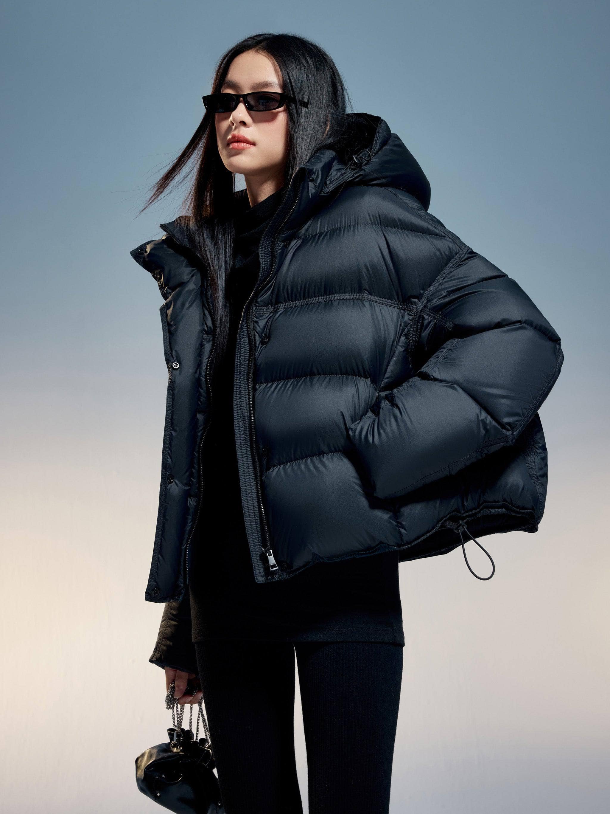 Adjustable Puffer With Detachable Hood - Image 18