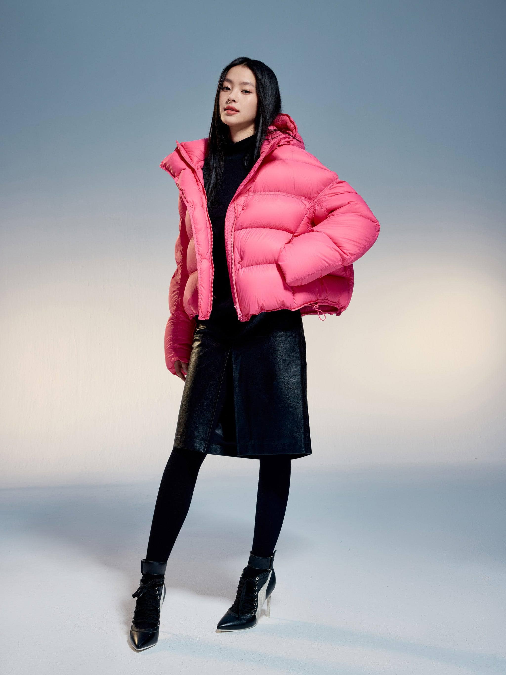 Adjustable Puffer With Detachable Hood - Image 3
