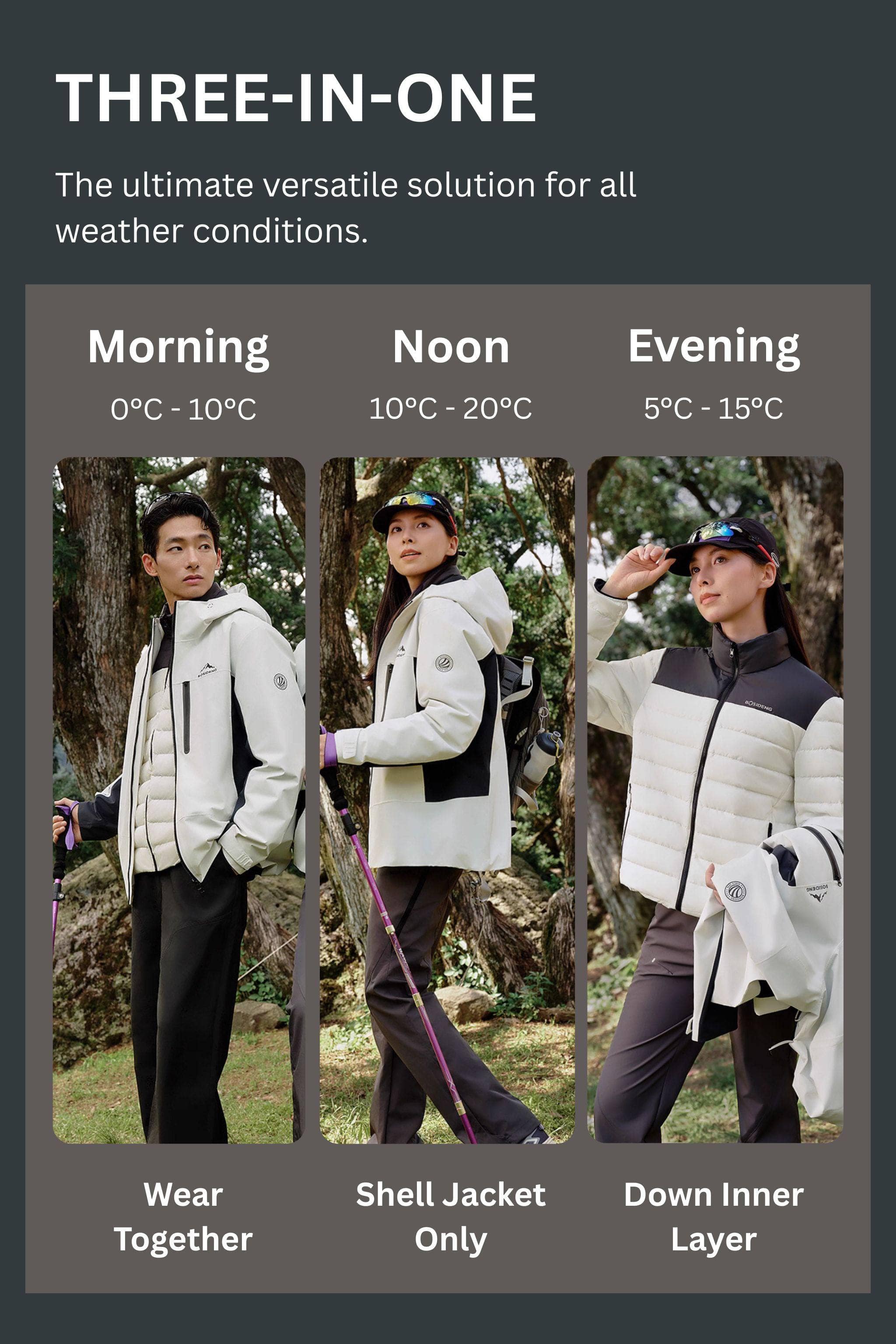 All Weather Goose Down Jacket 1320 - Image 9