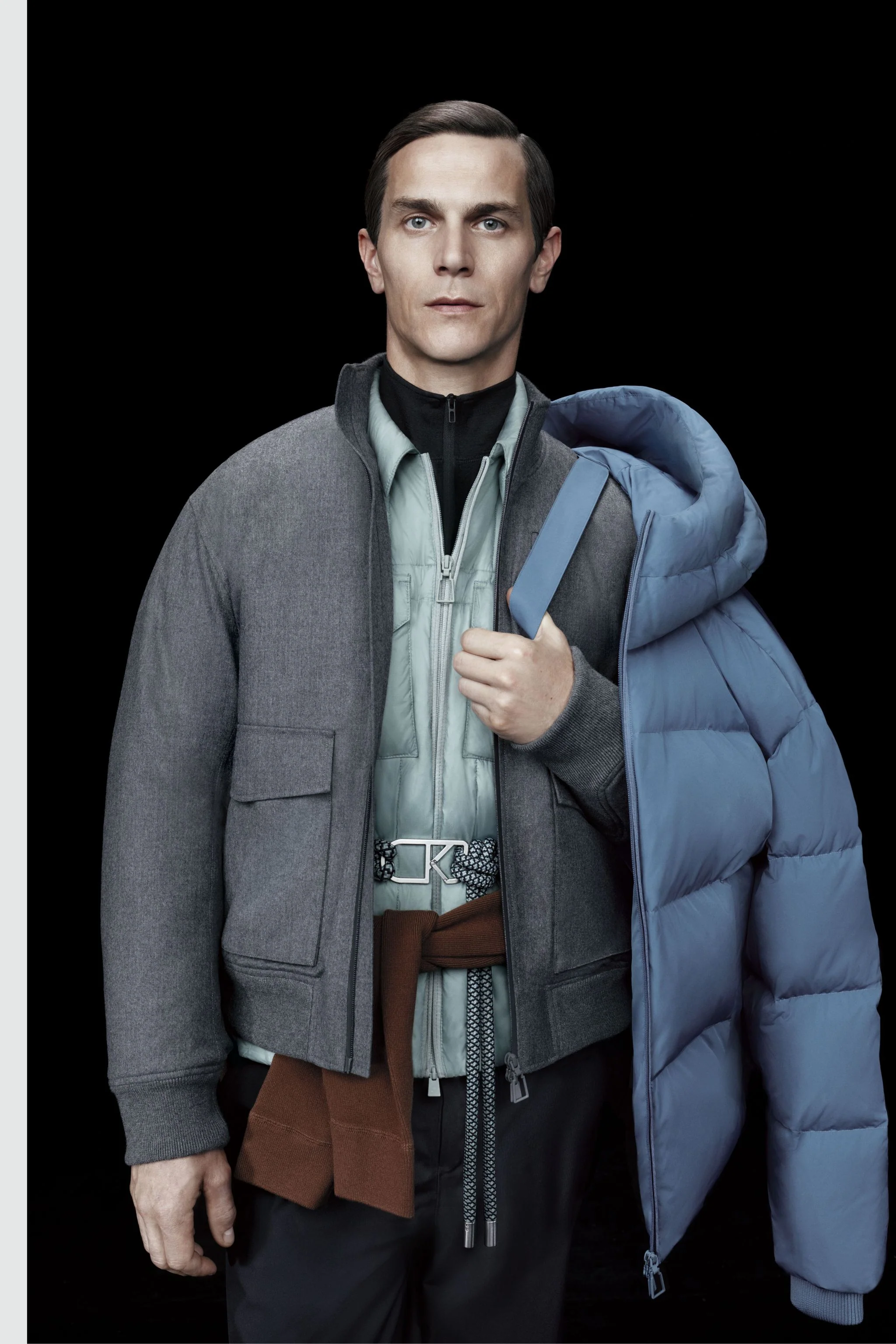 AREAL Men's Goose Down Shacket 913 - Image 4
