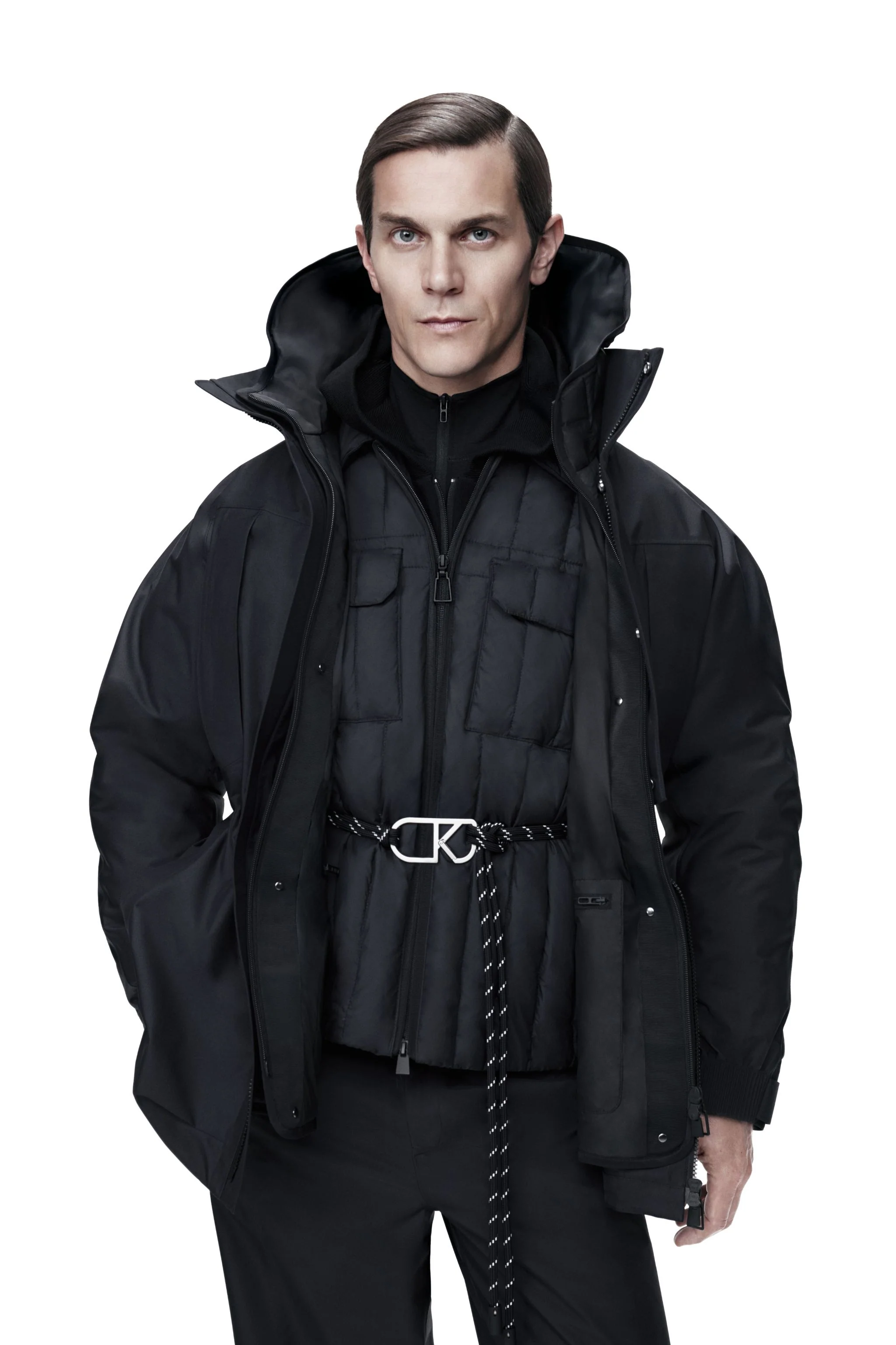 AREAL Men's Goose Down Shacket 913 - Image 5