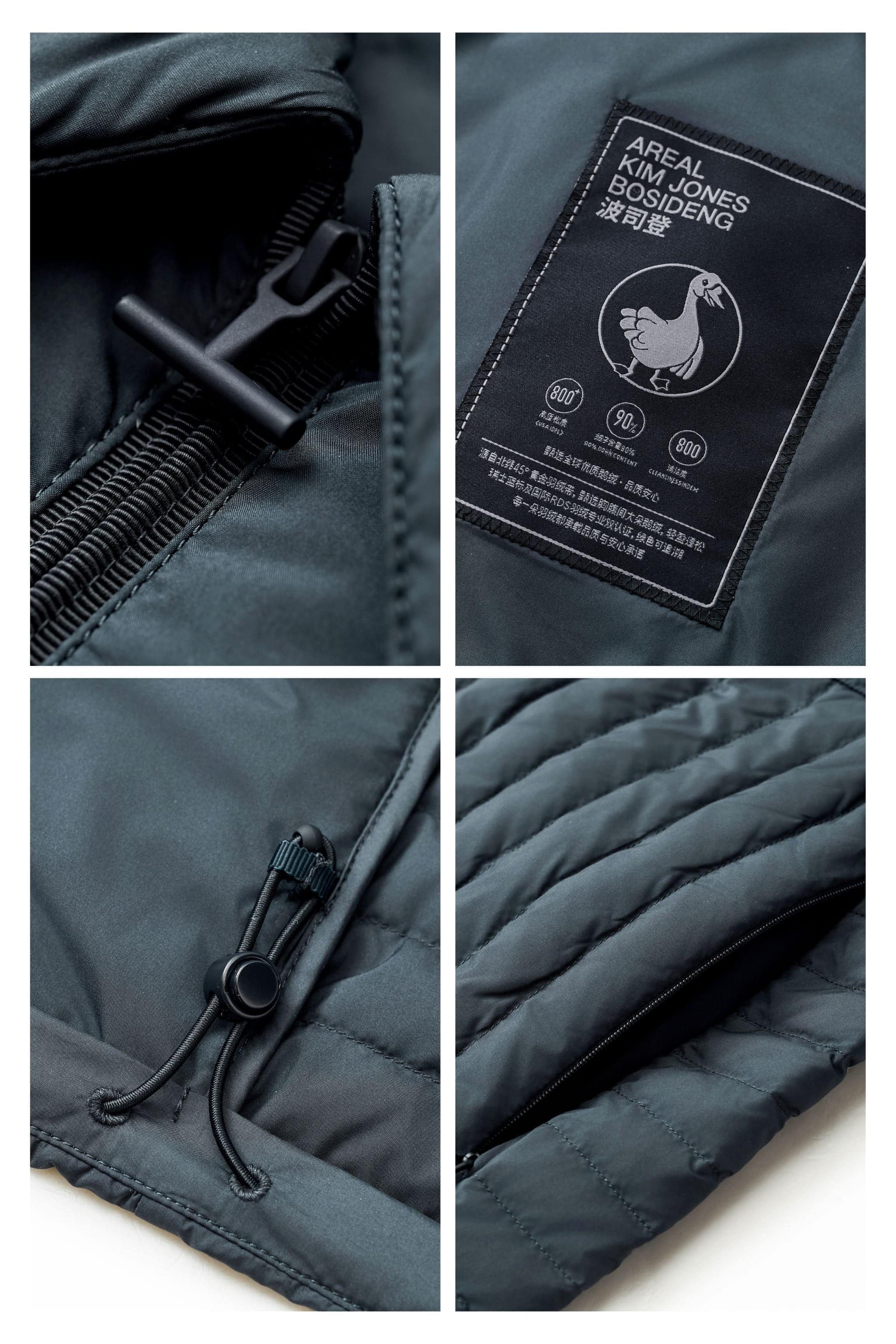 AREAL Men's Goose Down Shacket 913 - Image 4