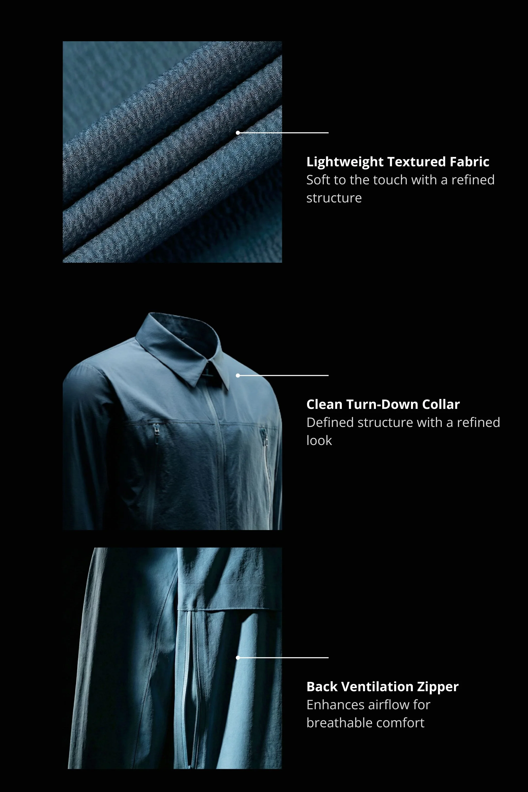 AREAL Men's Lapel Collar Jacket 943 - Image 5