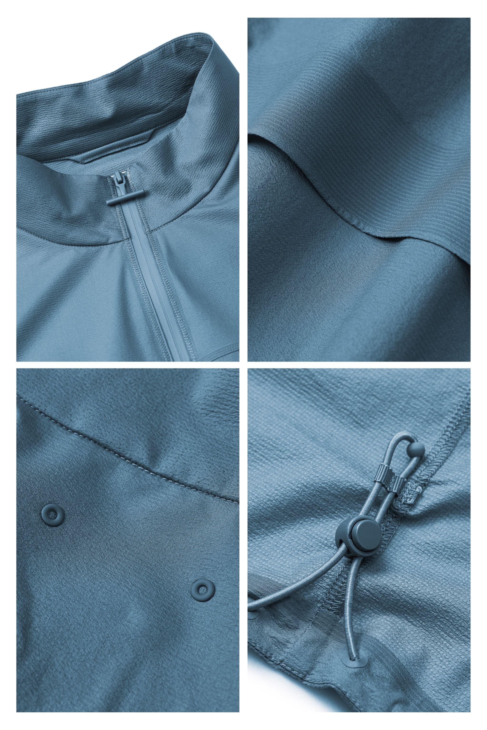 AREAL Men's Stand Collar Bomber Jacket 921 - Image 7