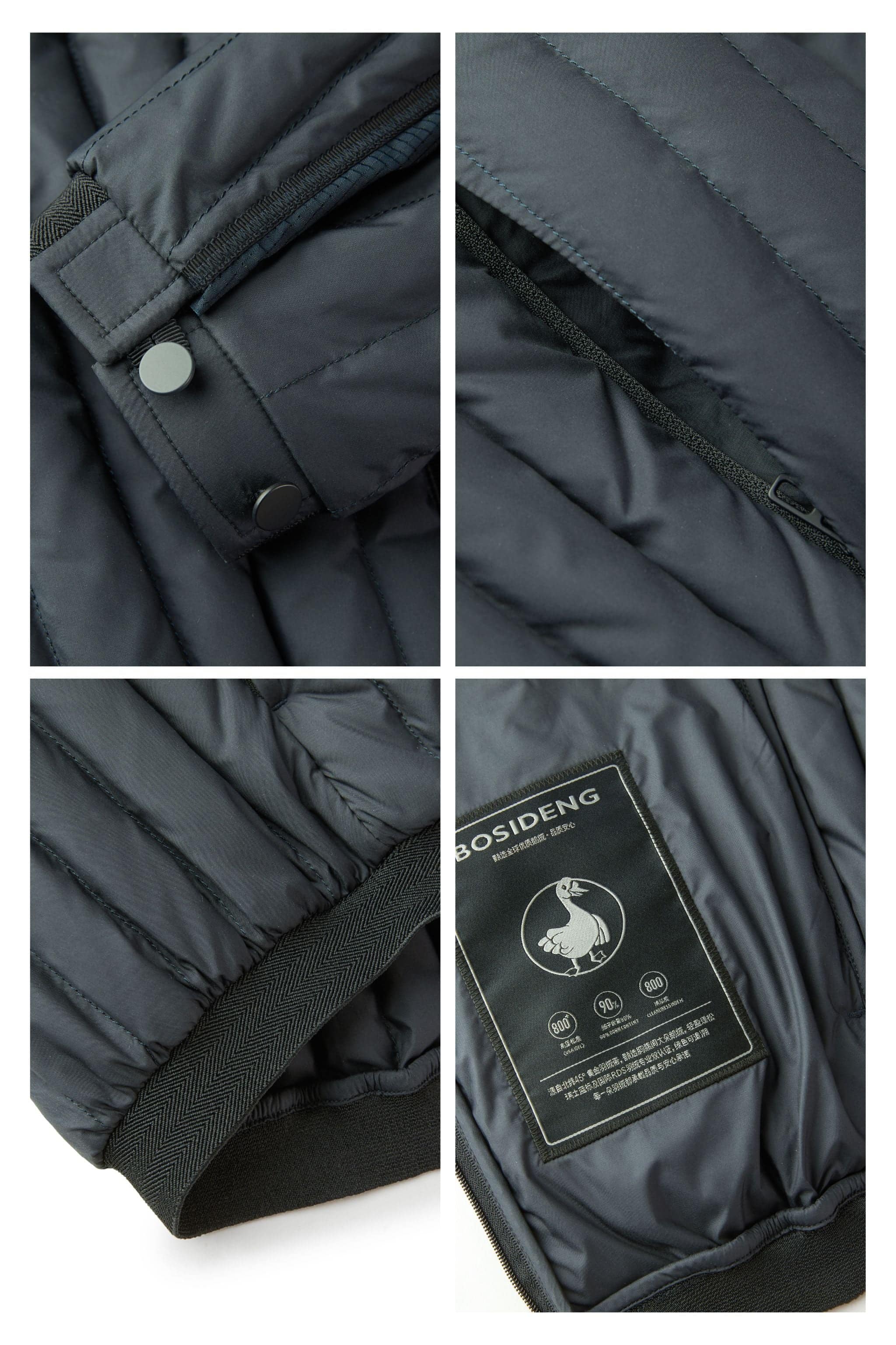AREAL Women's Goose Down Bomber Jacket 964 - Image 3