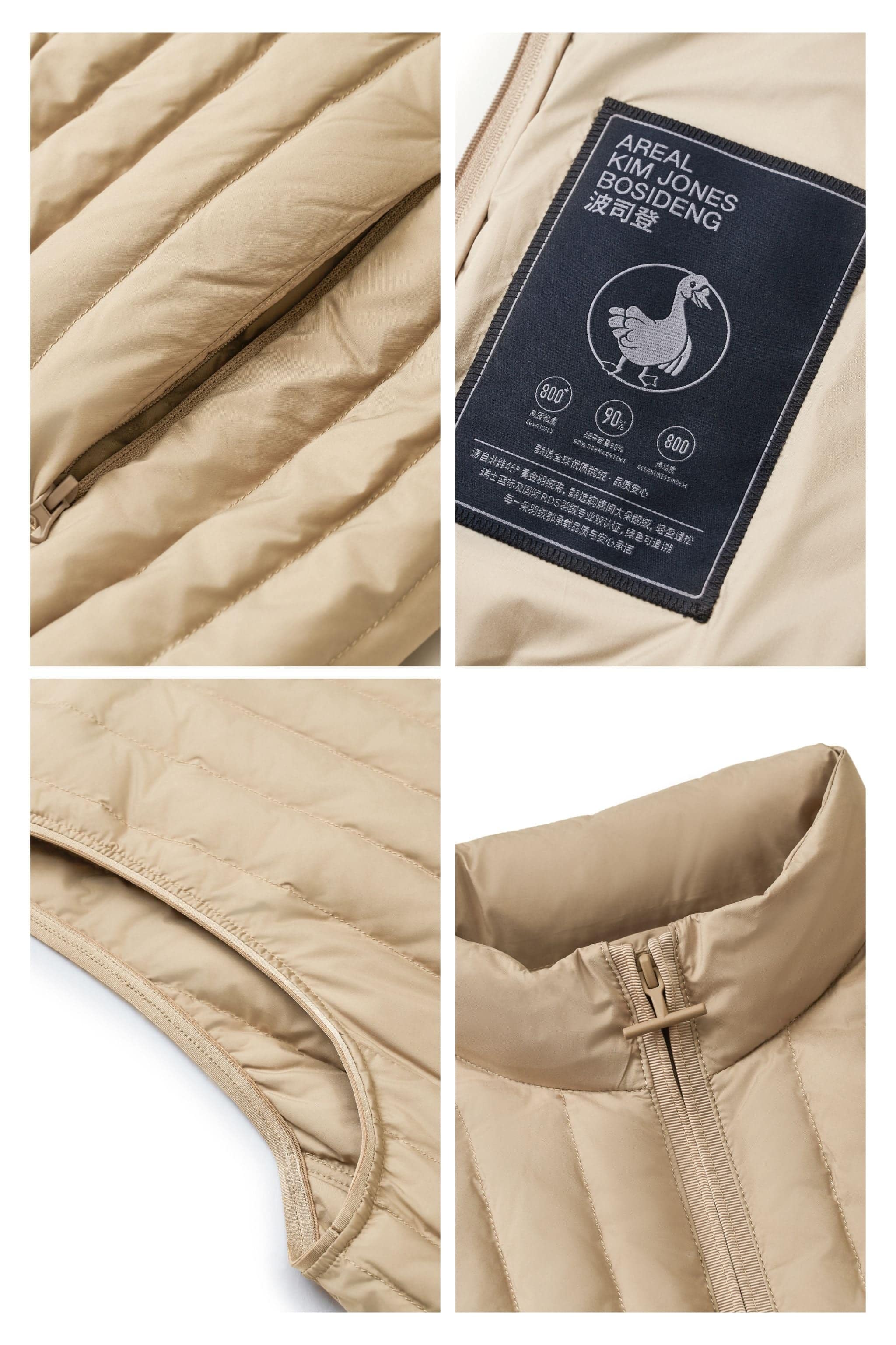 AREAL Women's Goose Down Gilet 962 - Image 3