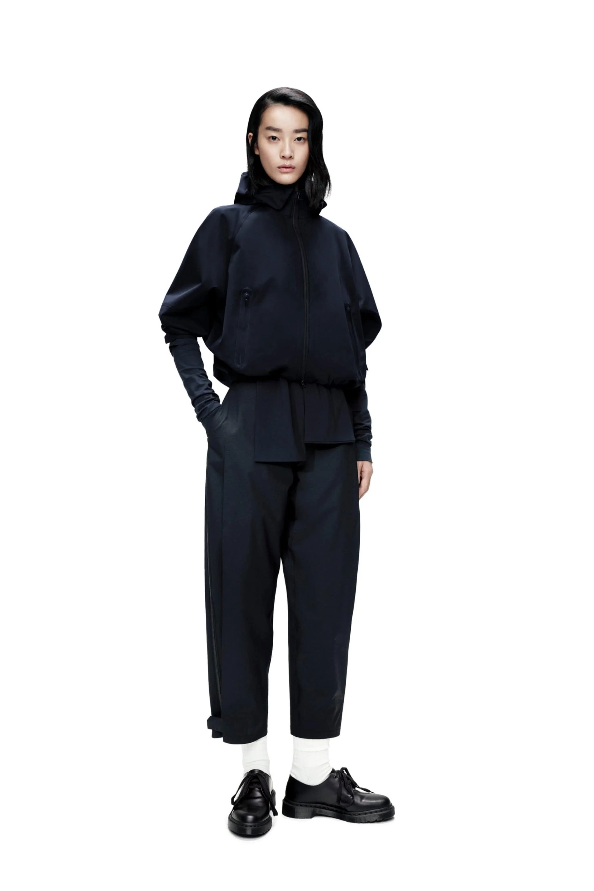 AREAL Women's Lapel Collar Cropped Jacket 968 - Image 3