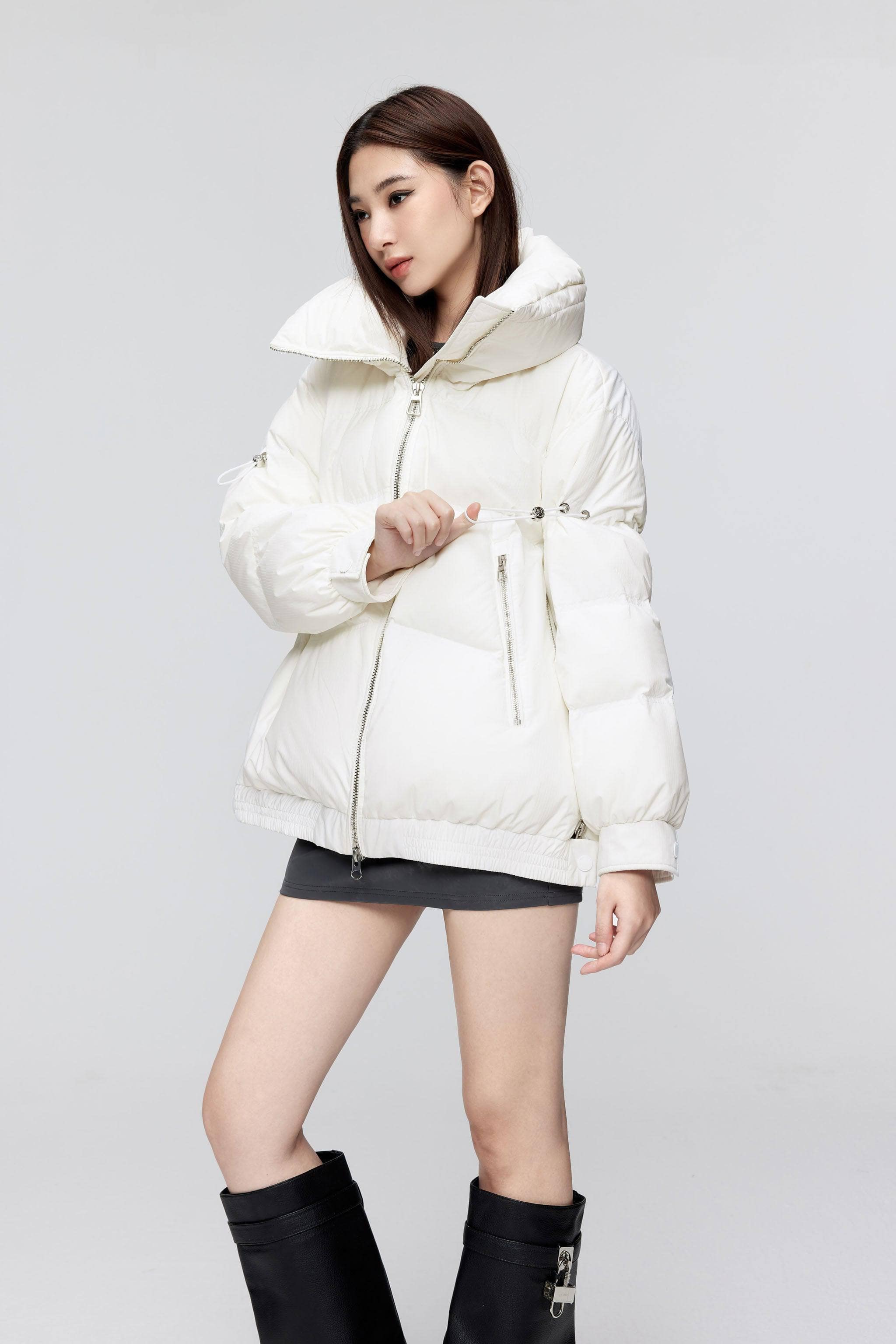 BG Collection Oversized Down Coat - Image 10