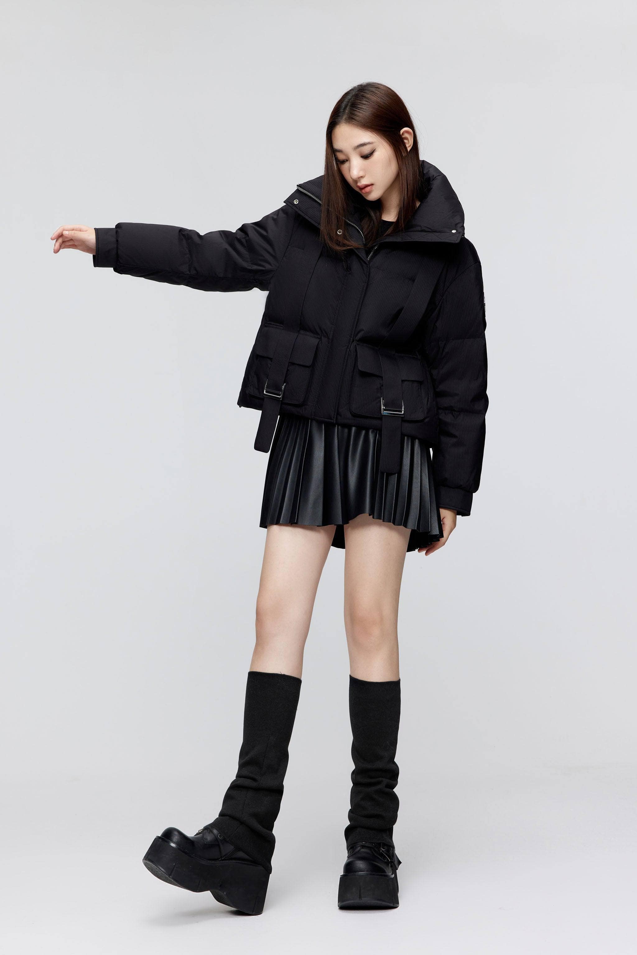 BG Collection Oversized Down Jacket - Image 12