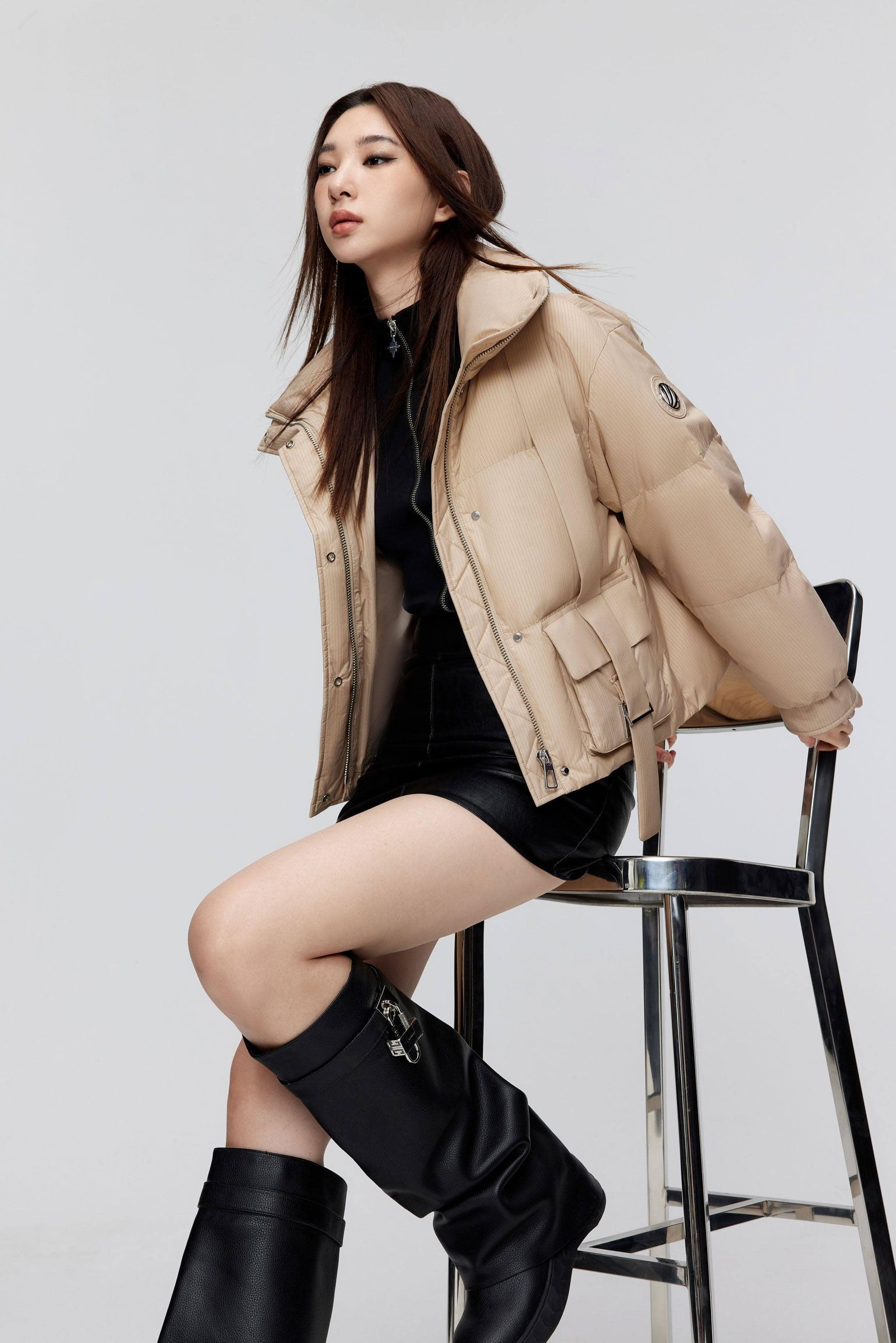 BG Collection Oversized Down Jacket - Image 7