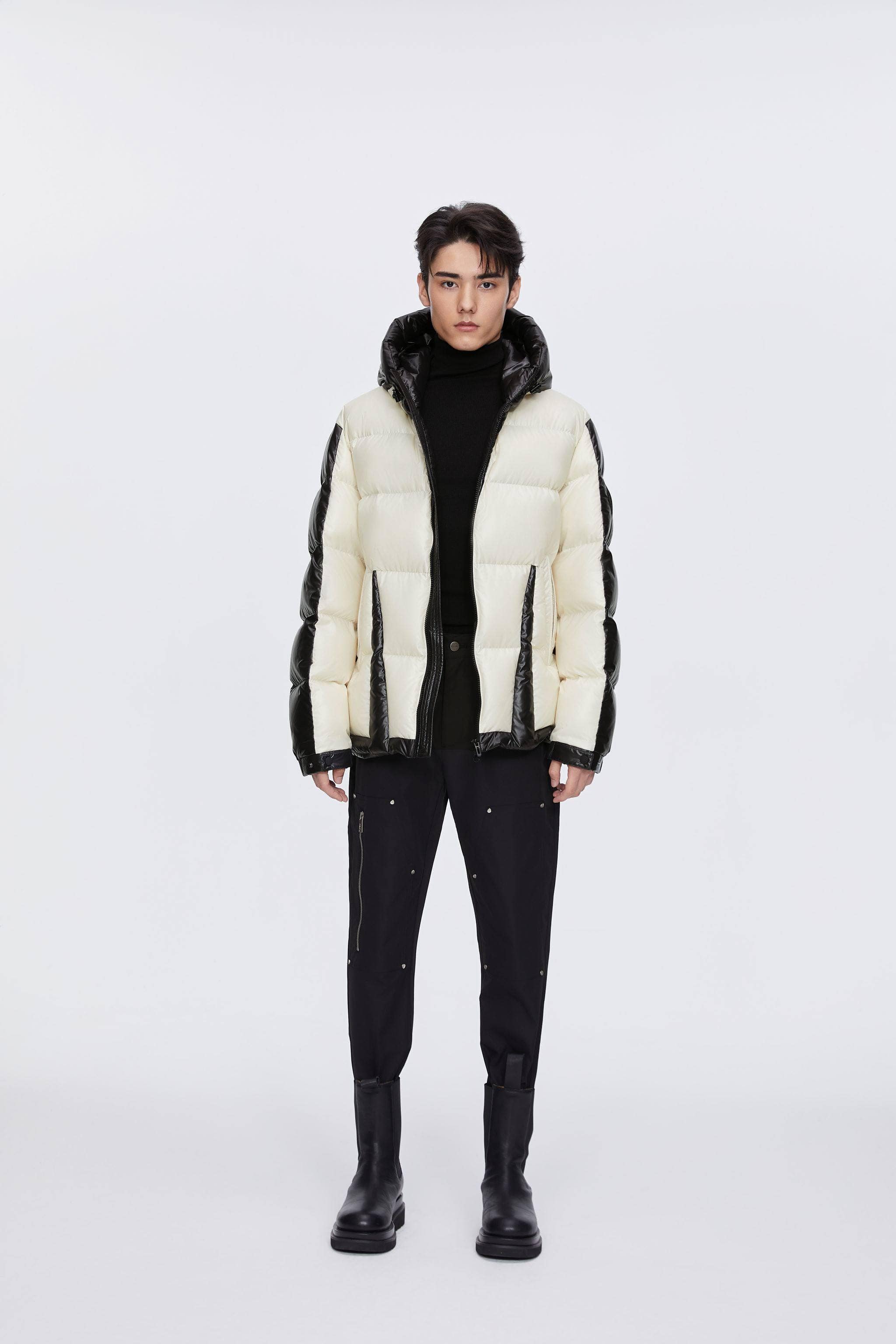 BSD X MSGM Color Block Puffer - Image 3