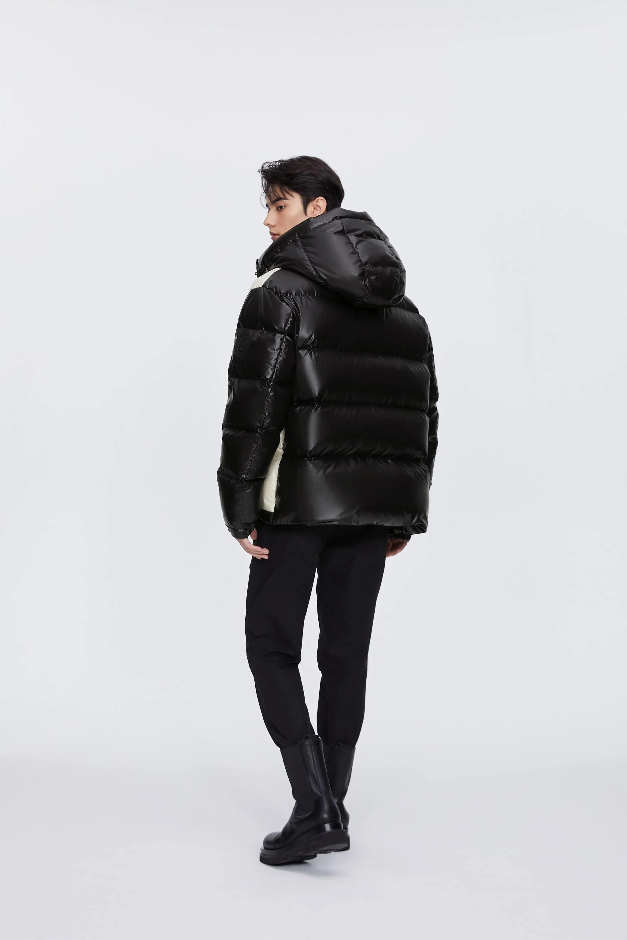 BSD X MSGM Color Block Puffer - Image 4