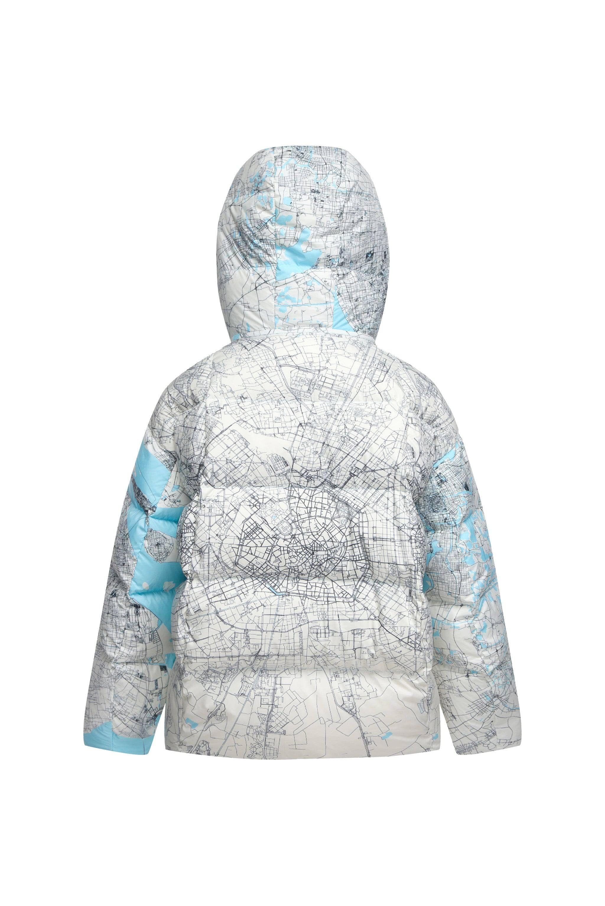 BSD X MSGM Oversized Printed Puffer - Image 7