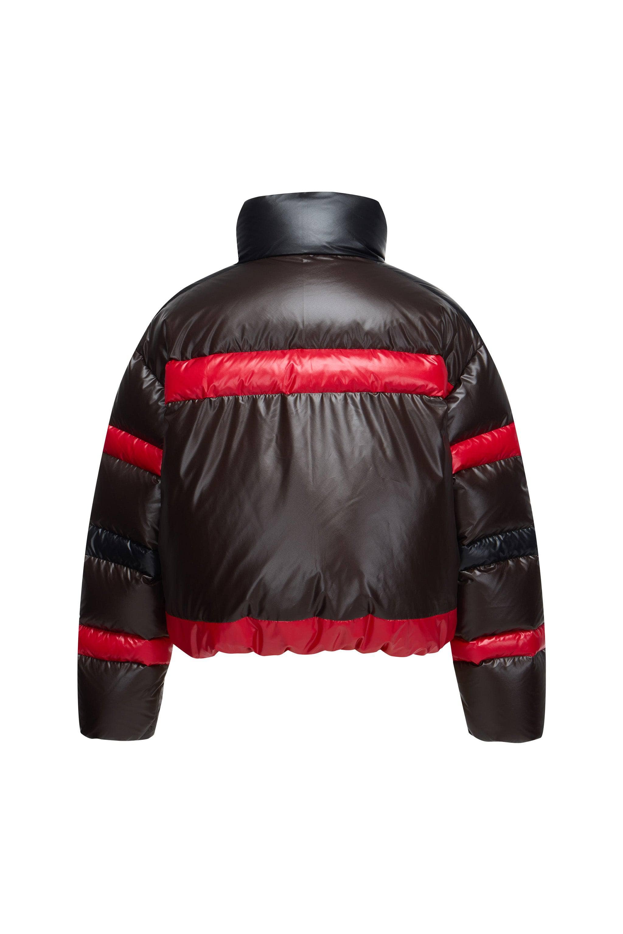 Women's BSD X MSGM Cropped Funnel Neck Puffer - Image 7