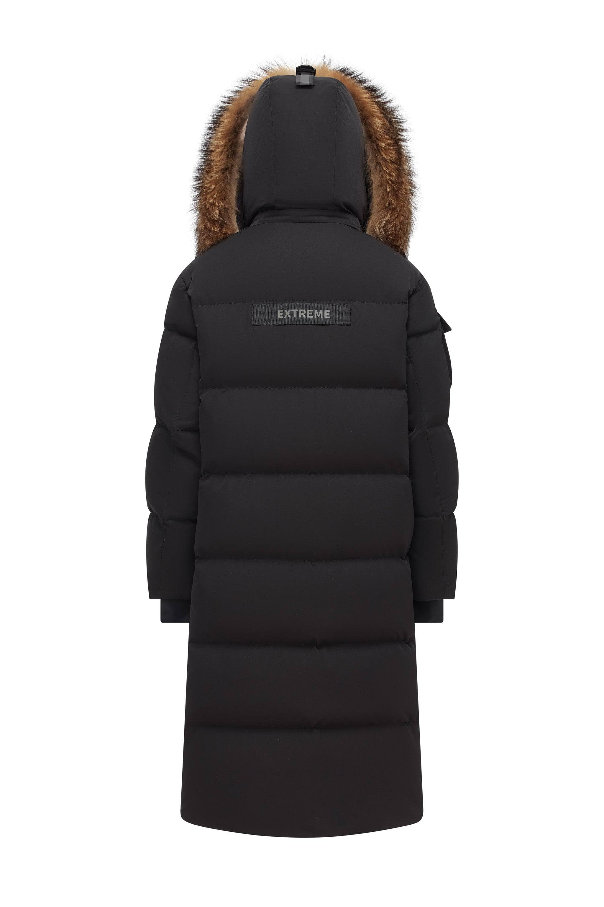 Classic Extreme Full Length Goose Down Parka Fur Hood - Image 32