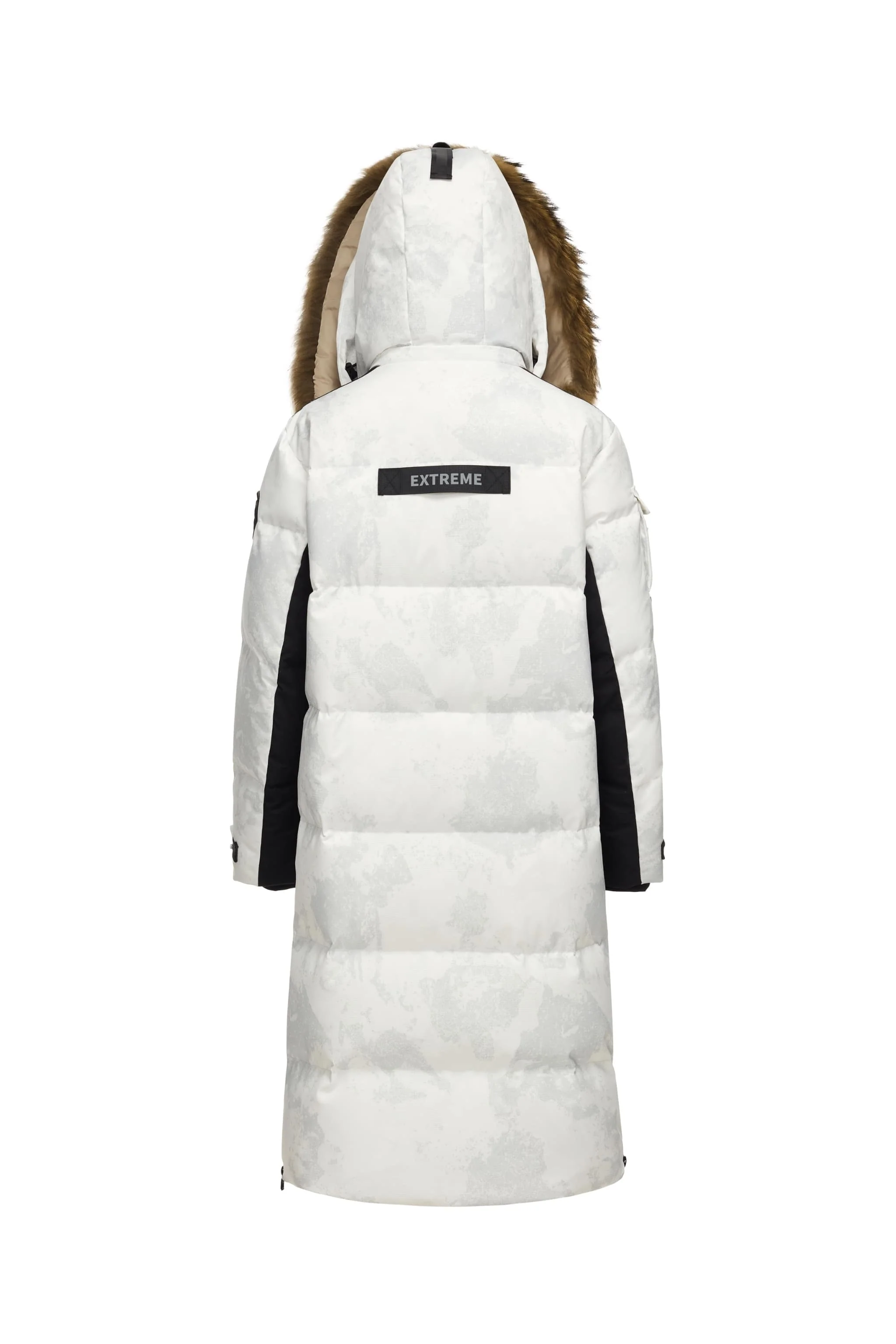 Classic Extreme Full Length Goose Down Parka Fur Hood - Image 6