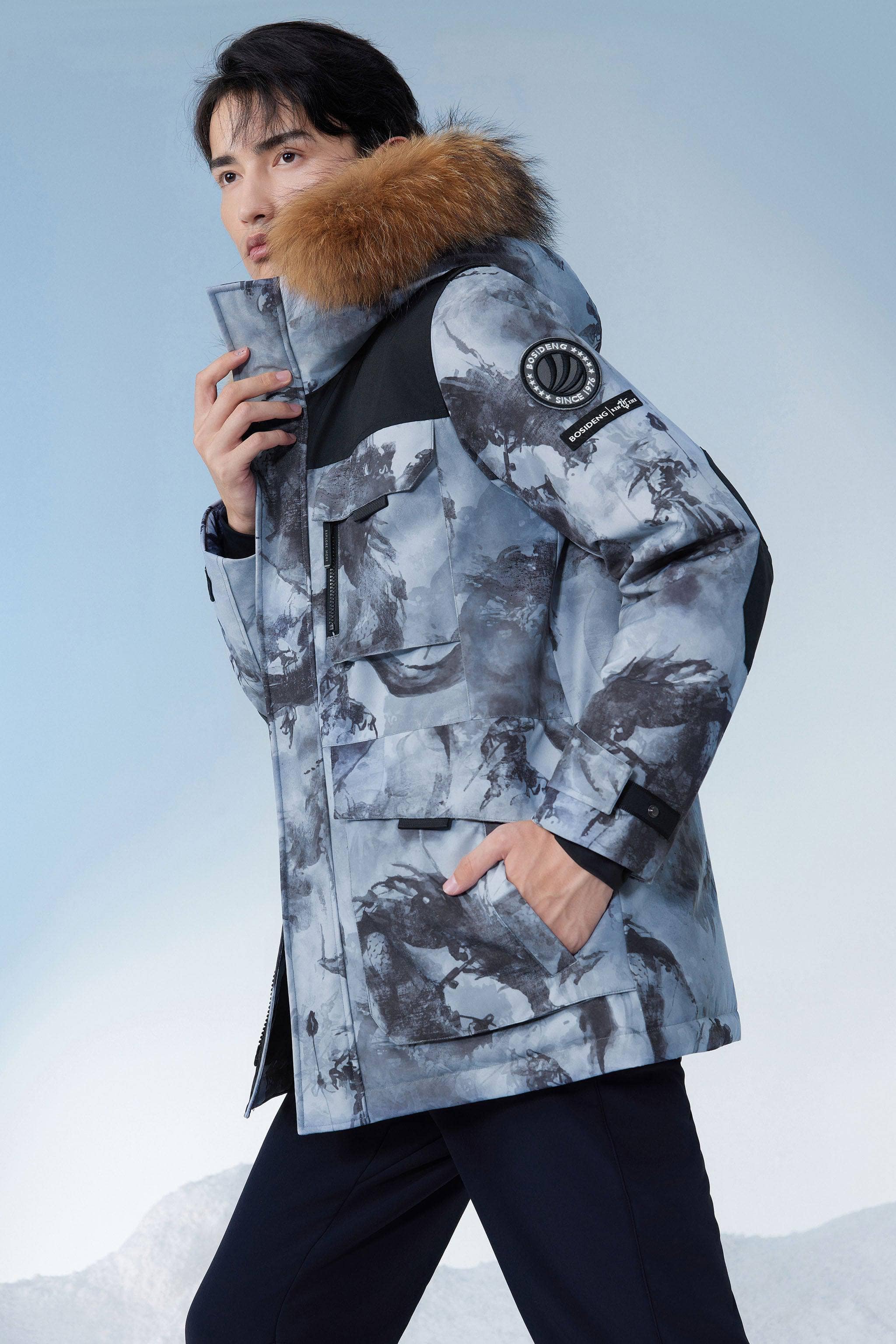 Classic Extreme Goose Down Fur Hood Parka 2317 - Image 18