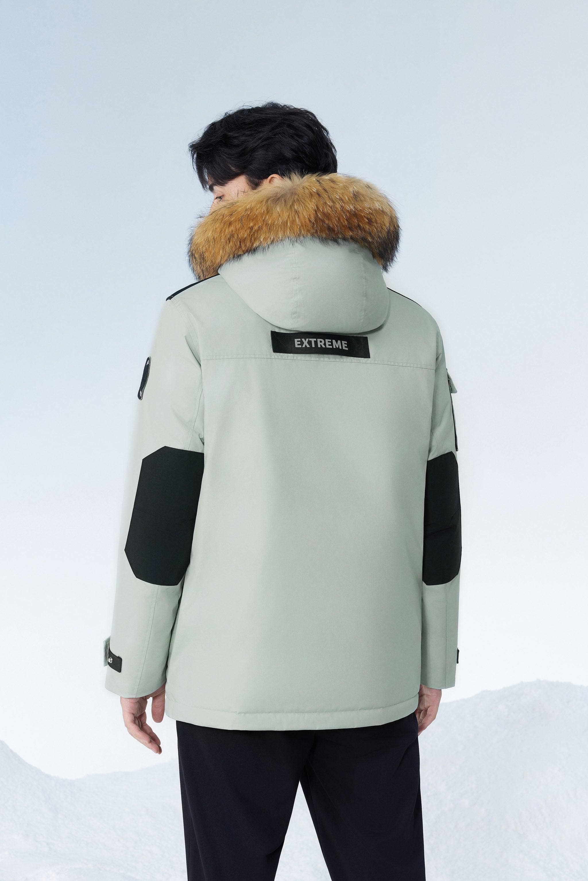 Classic Extreme Goose Down Fur Hood Parka 2317 - Image 25