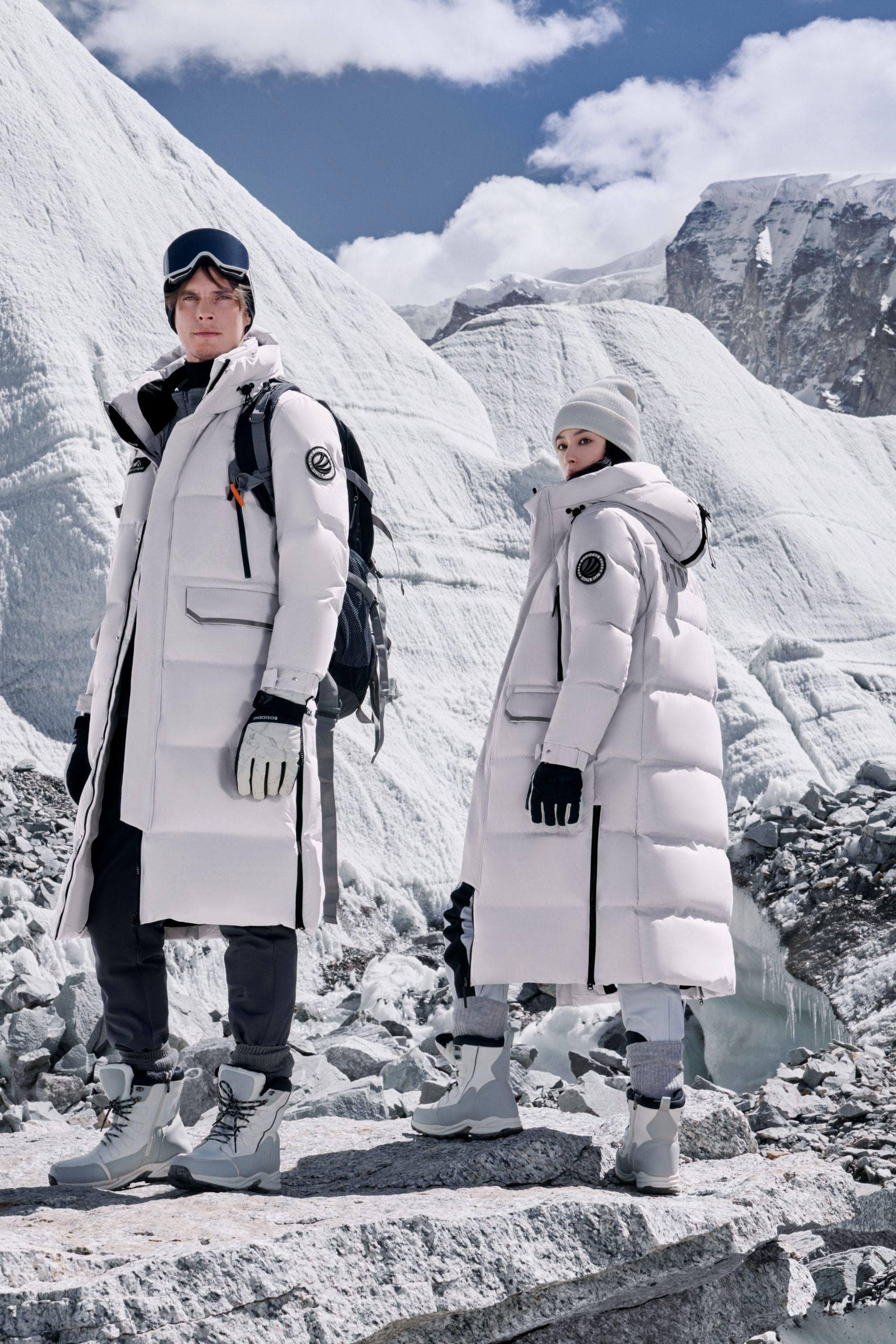 Light Extreme Neutral Goose DownParka2320 - Image 12
