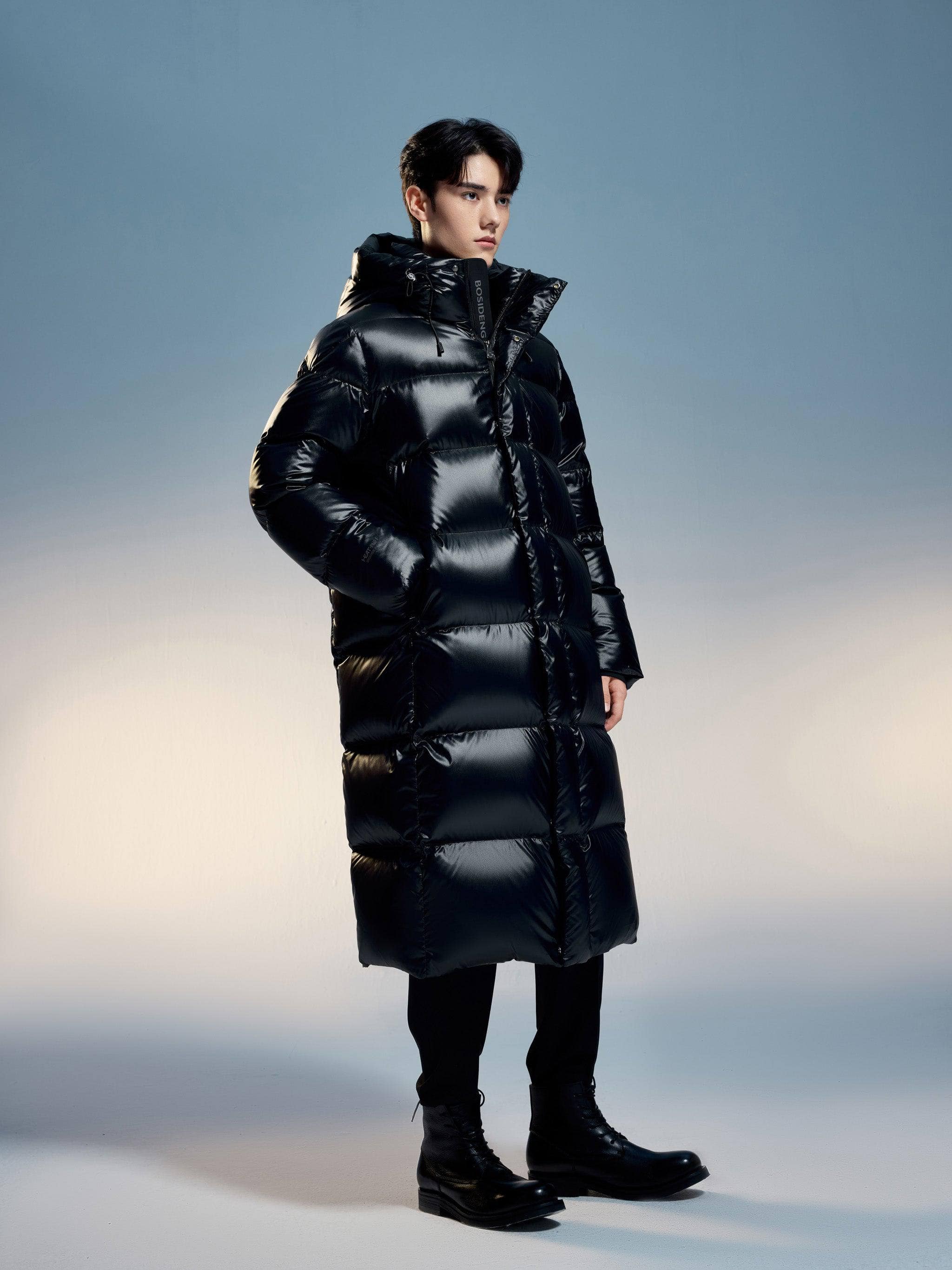 Classic Long Puffer Coat - Image 10