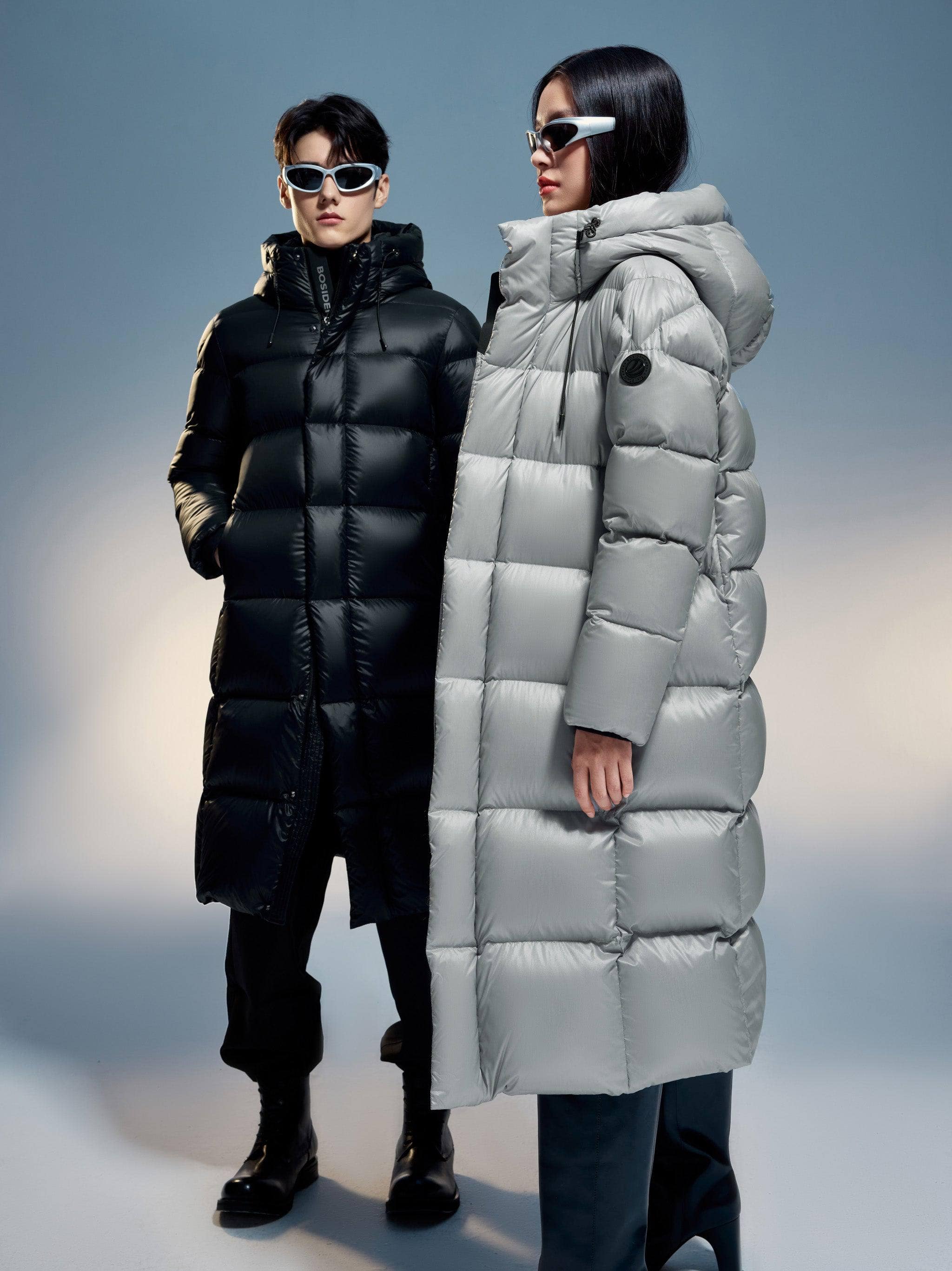 Classic Long Puffer Coat - Image 13