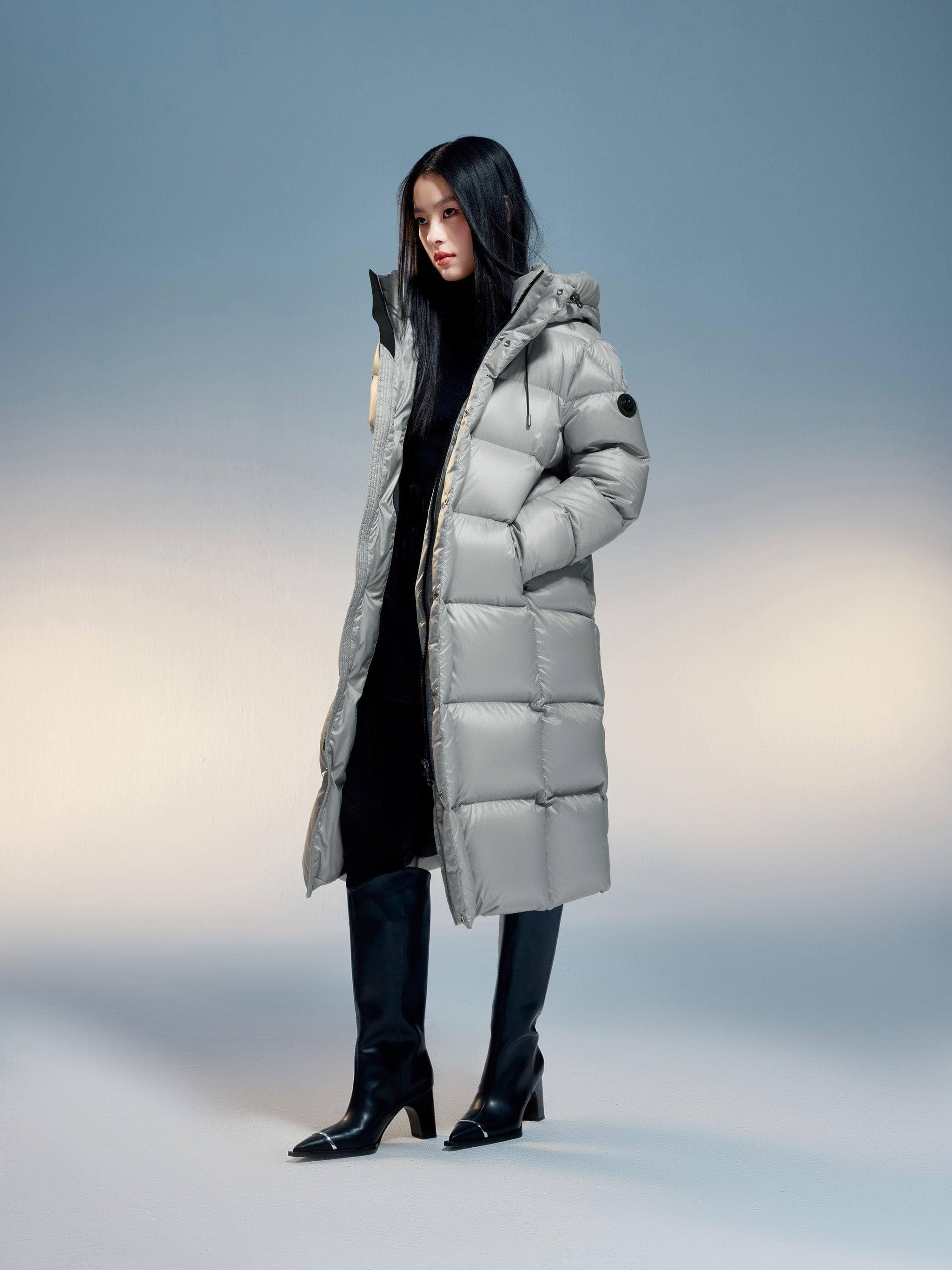 Classic Long Puffer Coat - Image 16
