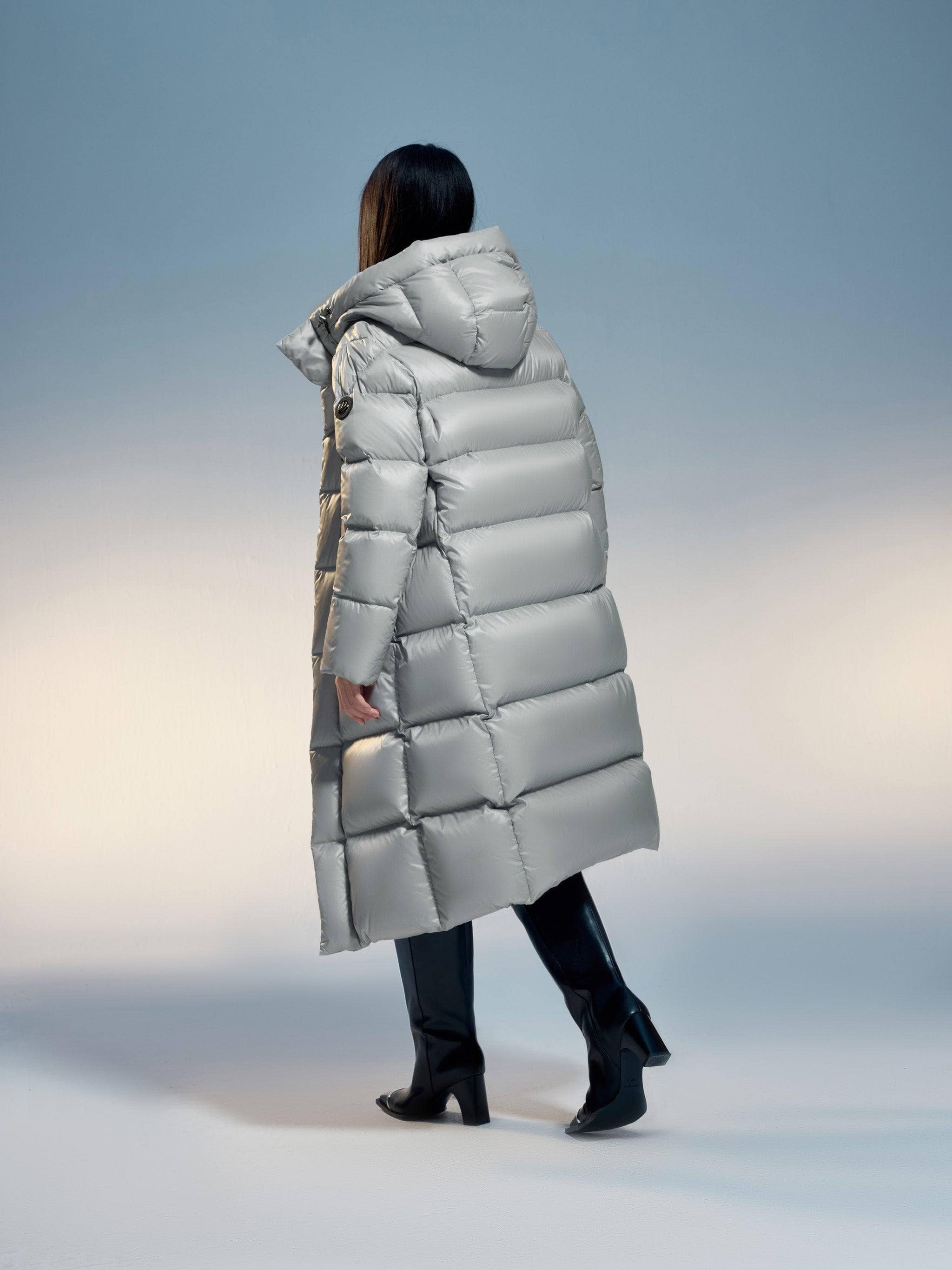 Classic Long Puffer Coat - Image 17