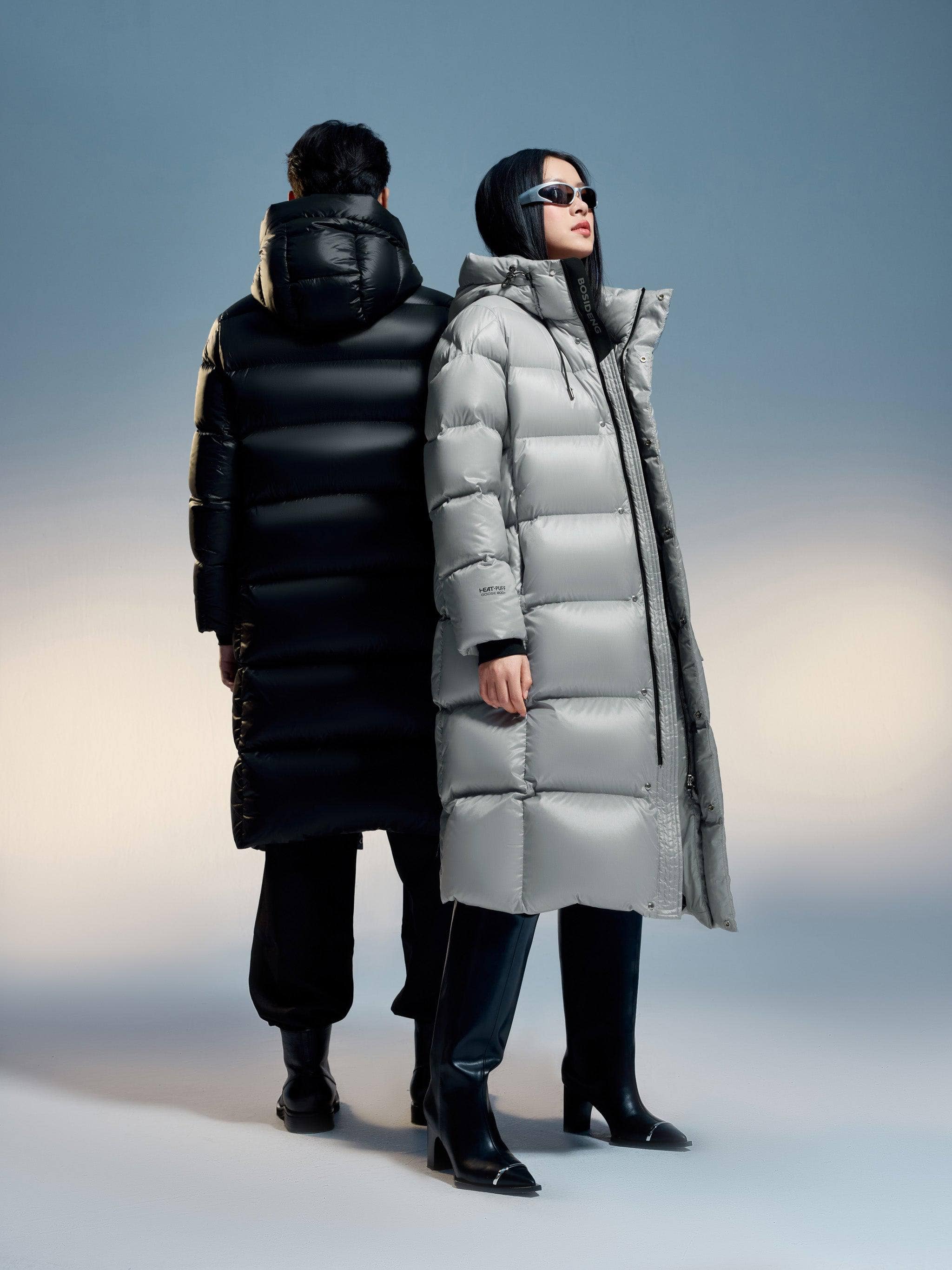 Classic Long Puffer Coat - Image 19