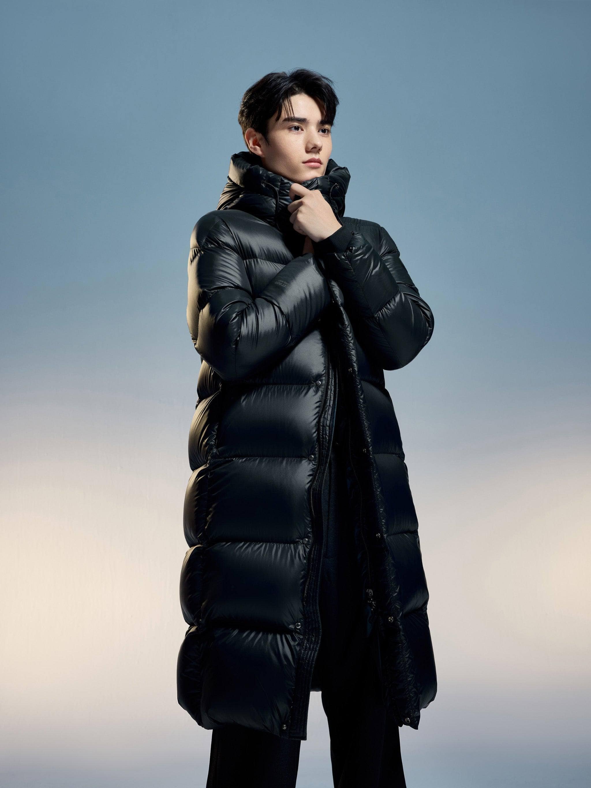 Classic Long Puffer Coat - Image 2