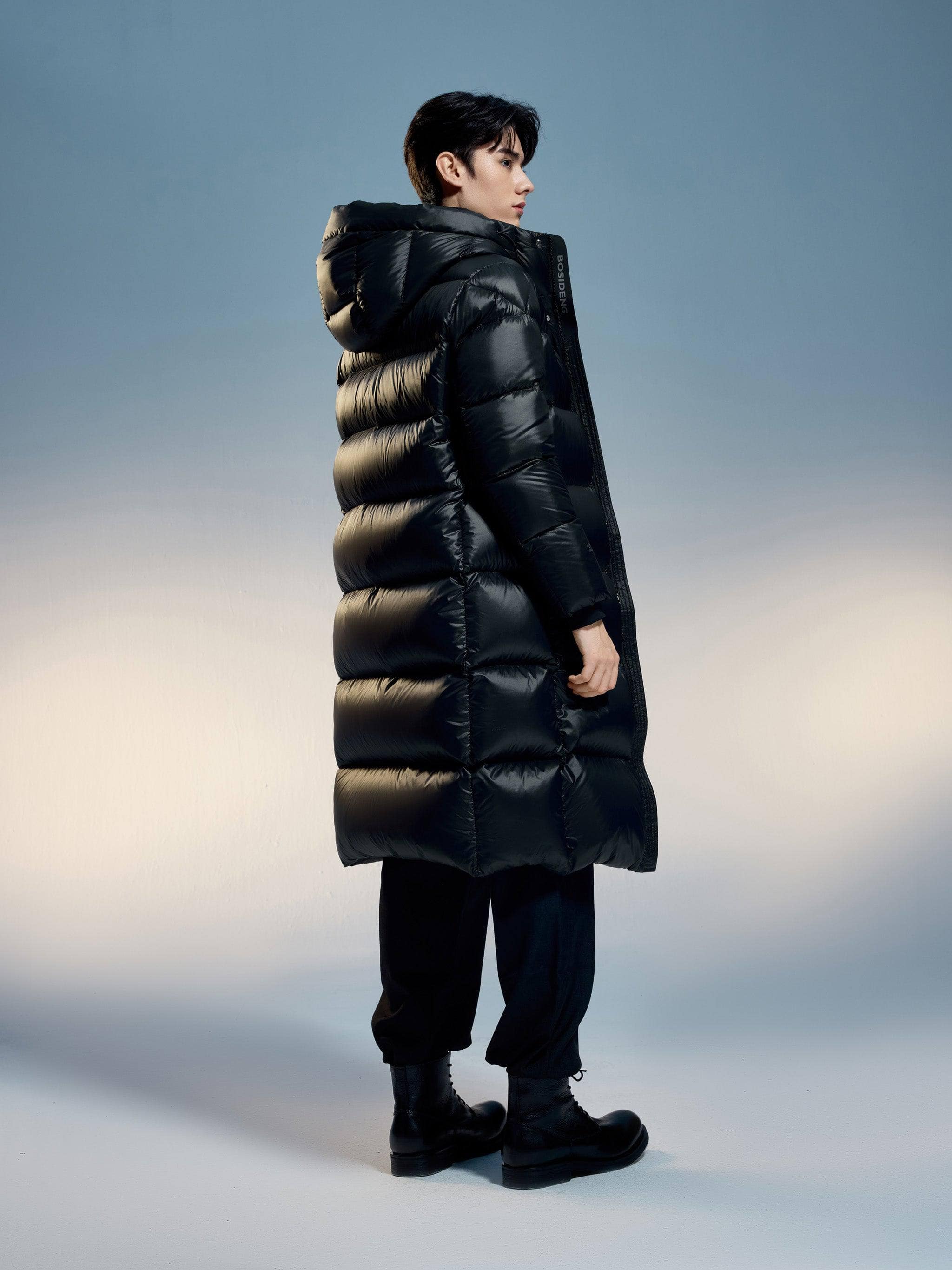 Classic Long Puffer Coat - Image 3