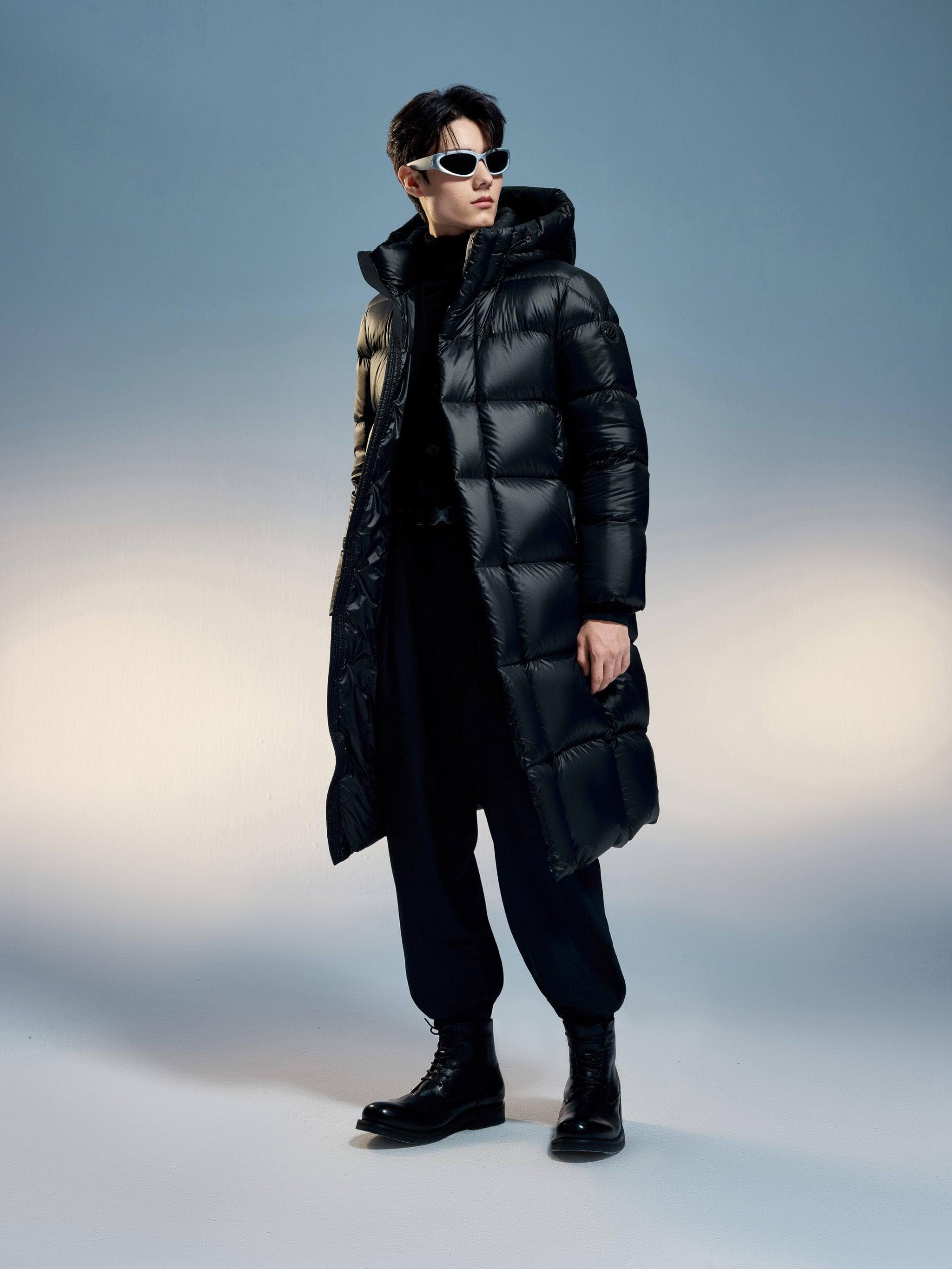 Classic Long Puffer Coat - Image 4
