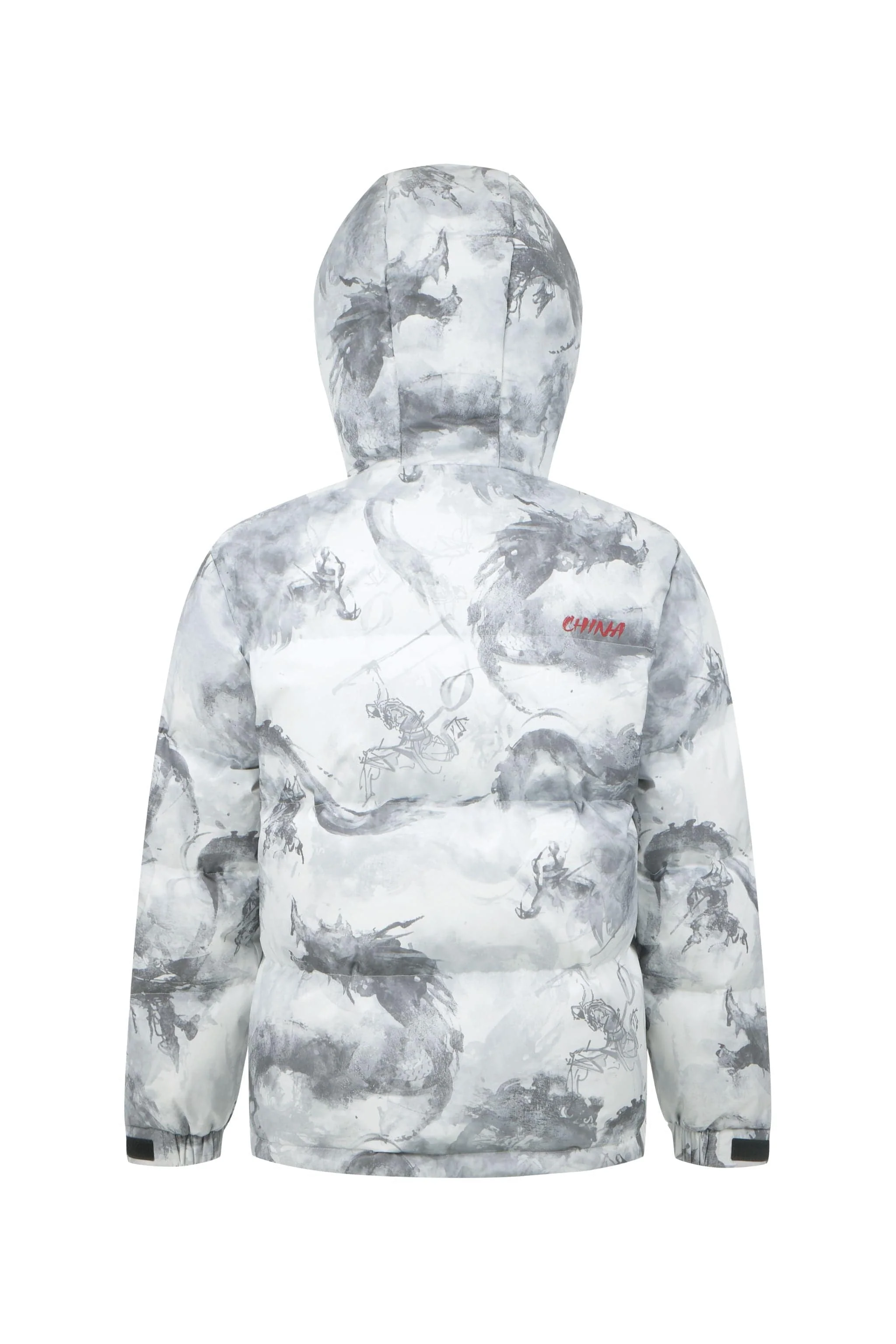 Classic Down Jacket with Hood 3330 - Image 7