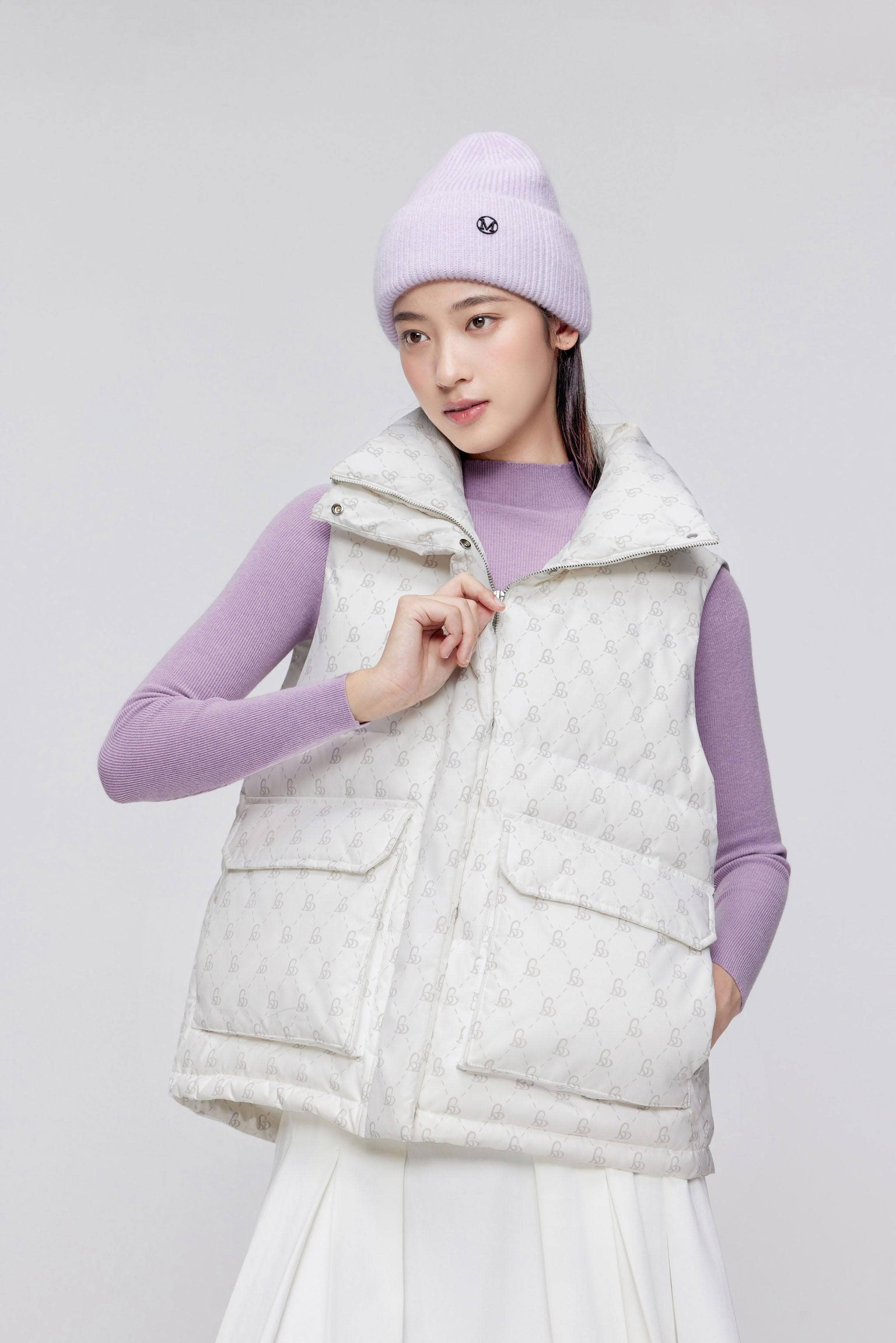 Unisex Classic Oversized Down Gilet 5260 - Image 6