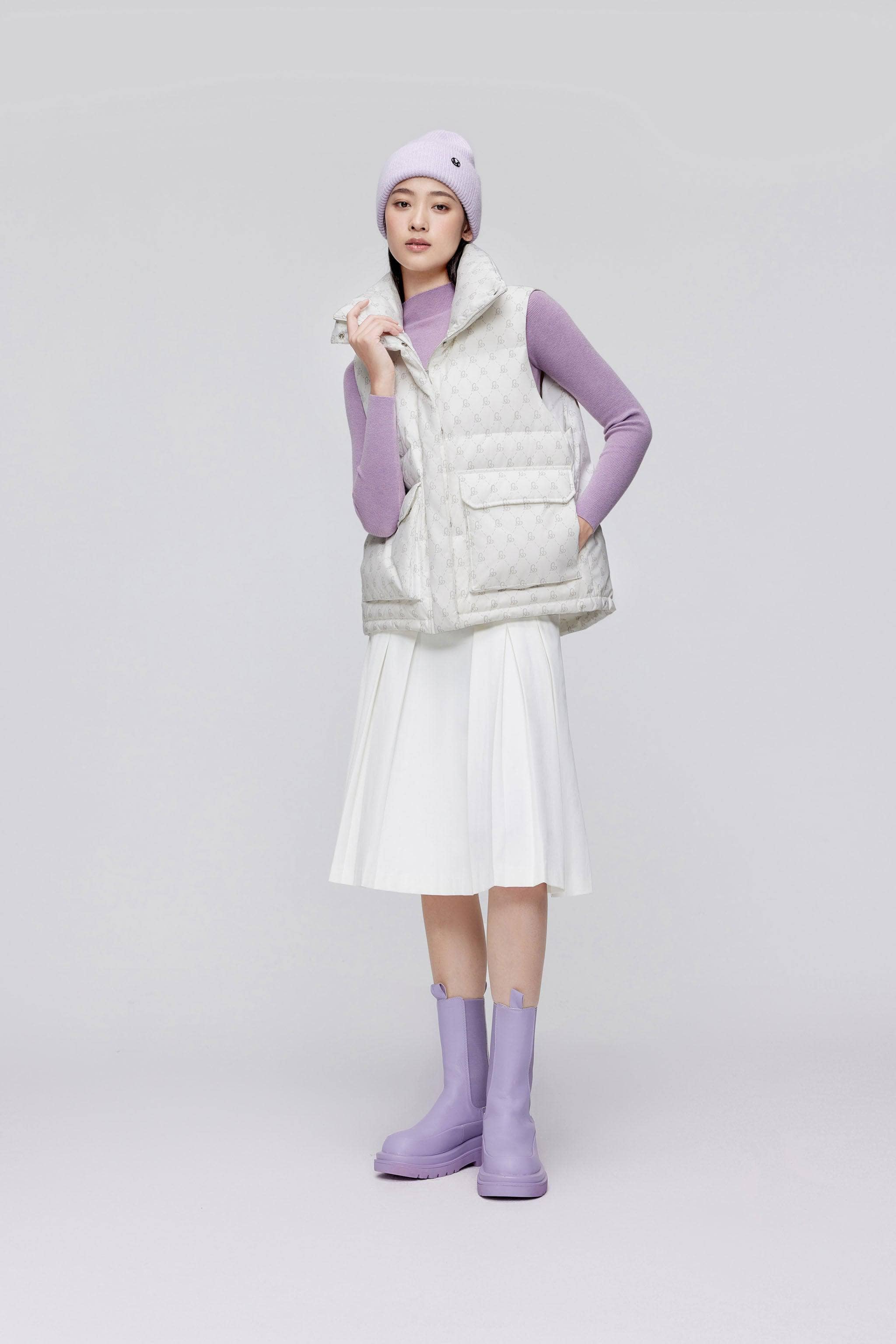 Unisex Classic Oversized Down Gilet 5260 - Image 7