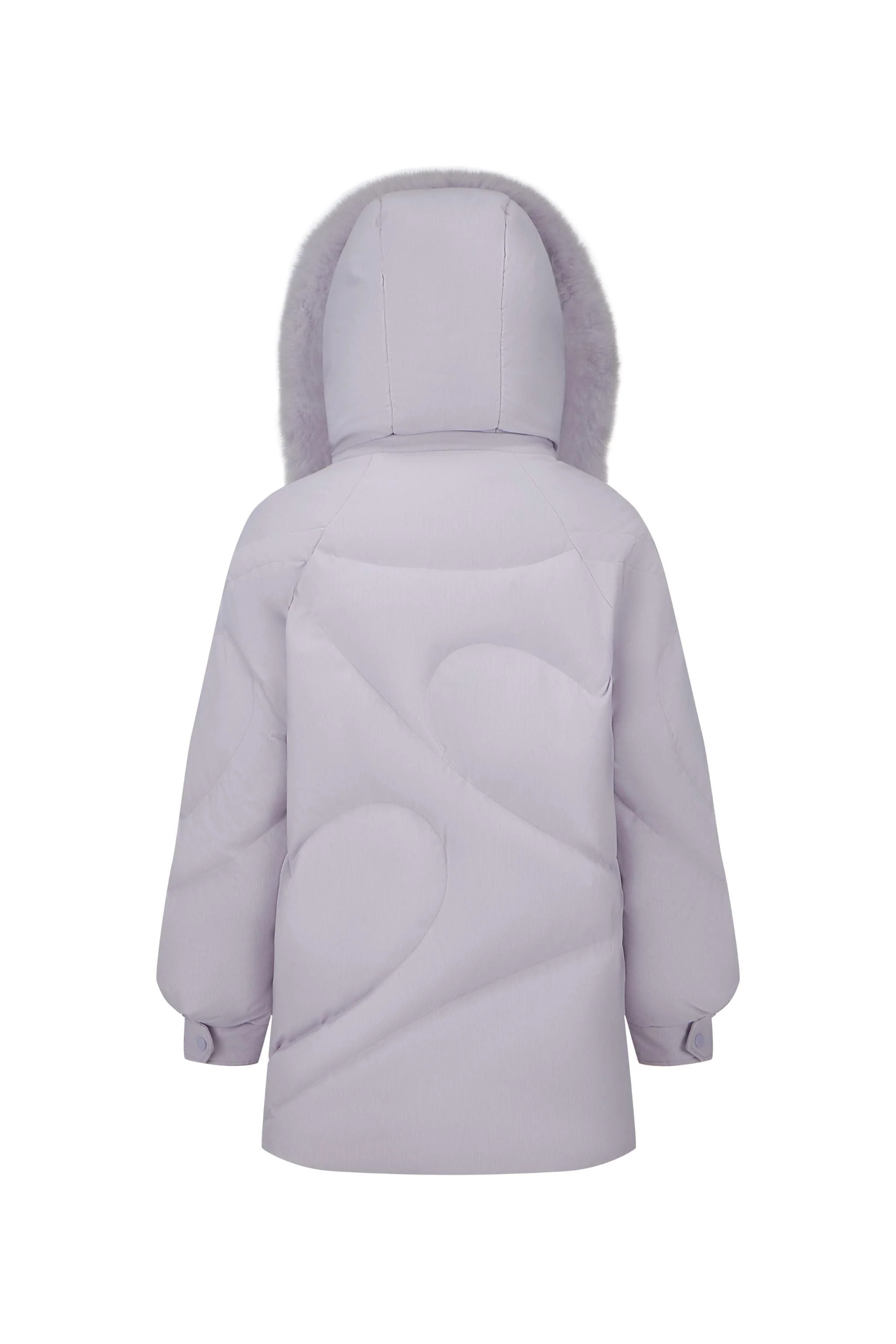 Classic Oversized Down Jacket with Fur 5268 - Image 16