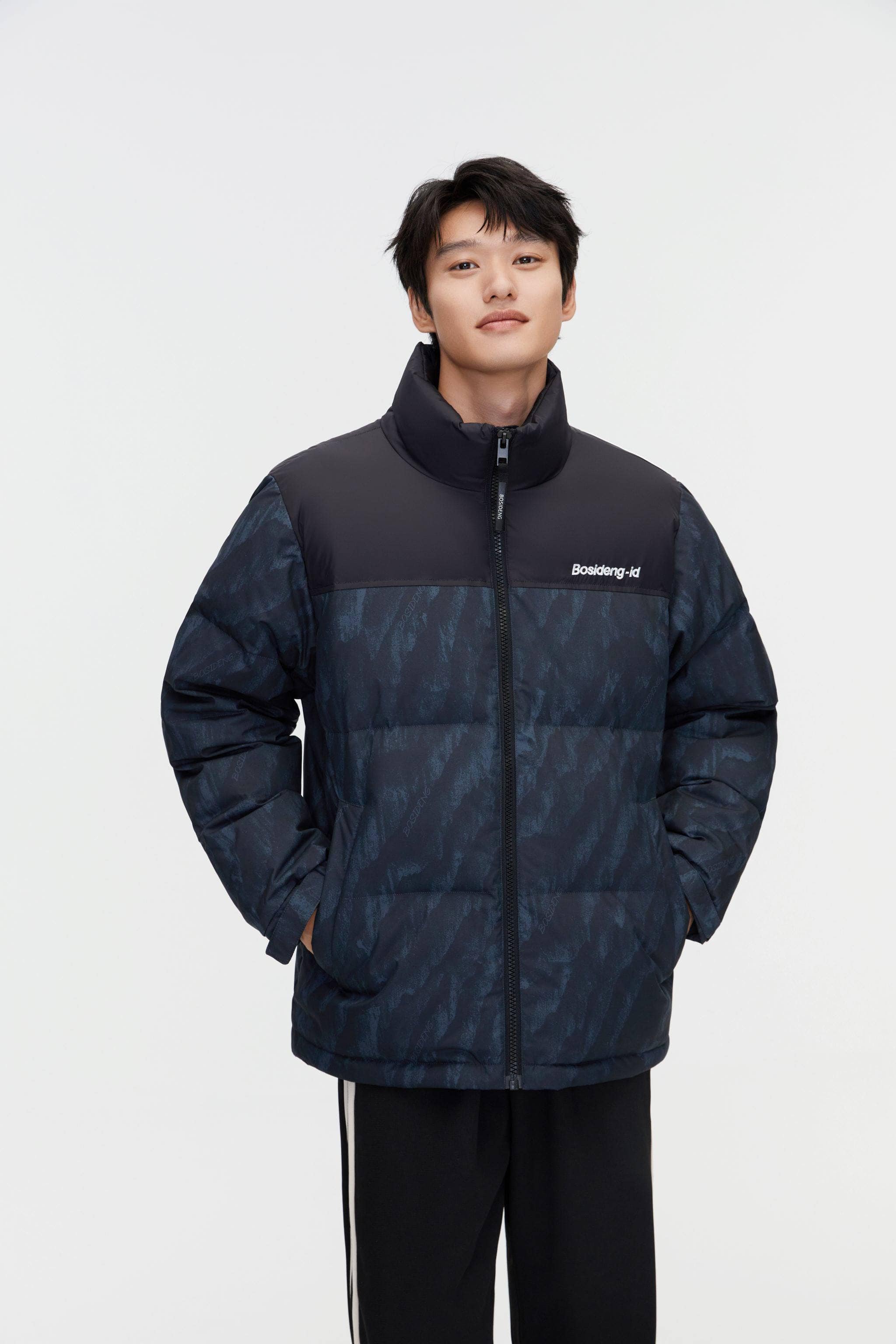 Classic Standing Collar Down Jacket 3380 - Image 6