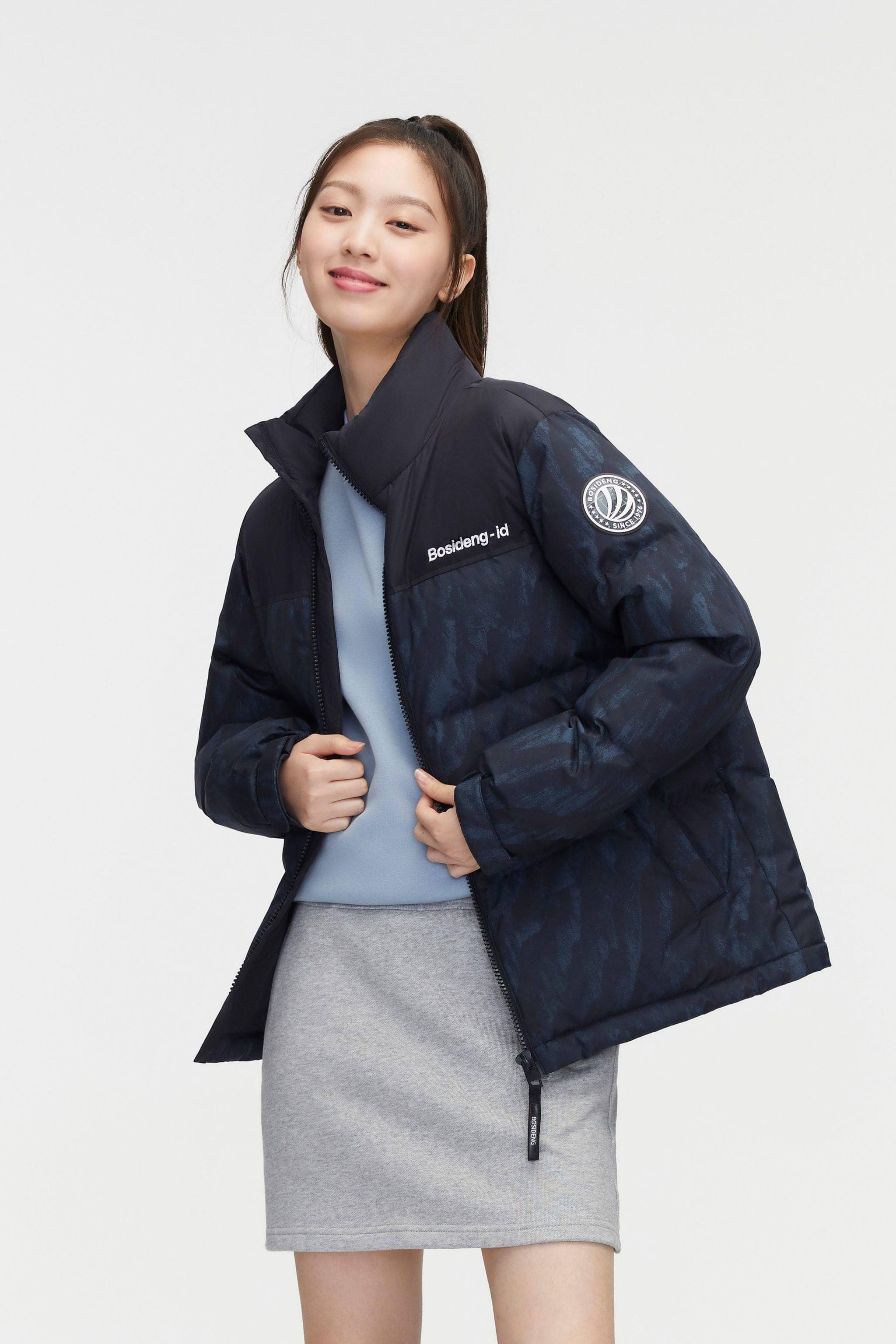 Classic Standing Collar Down Jacket 3380 - Image 7