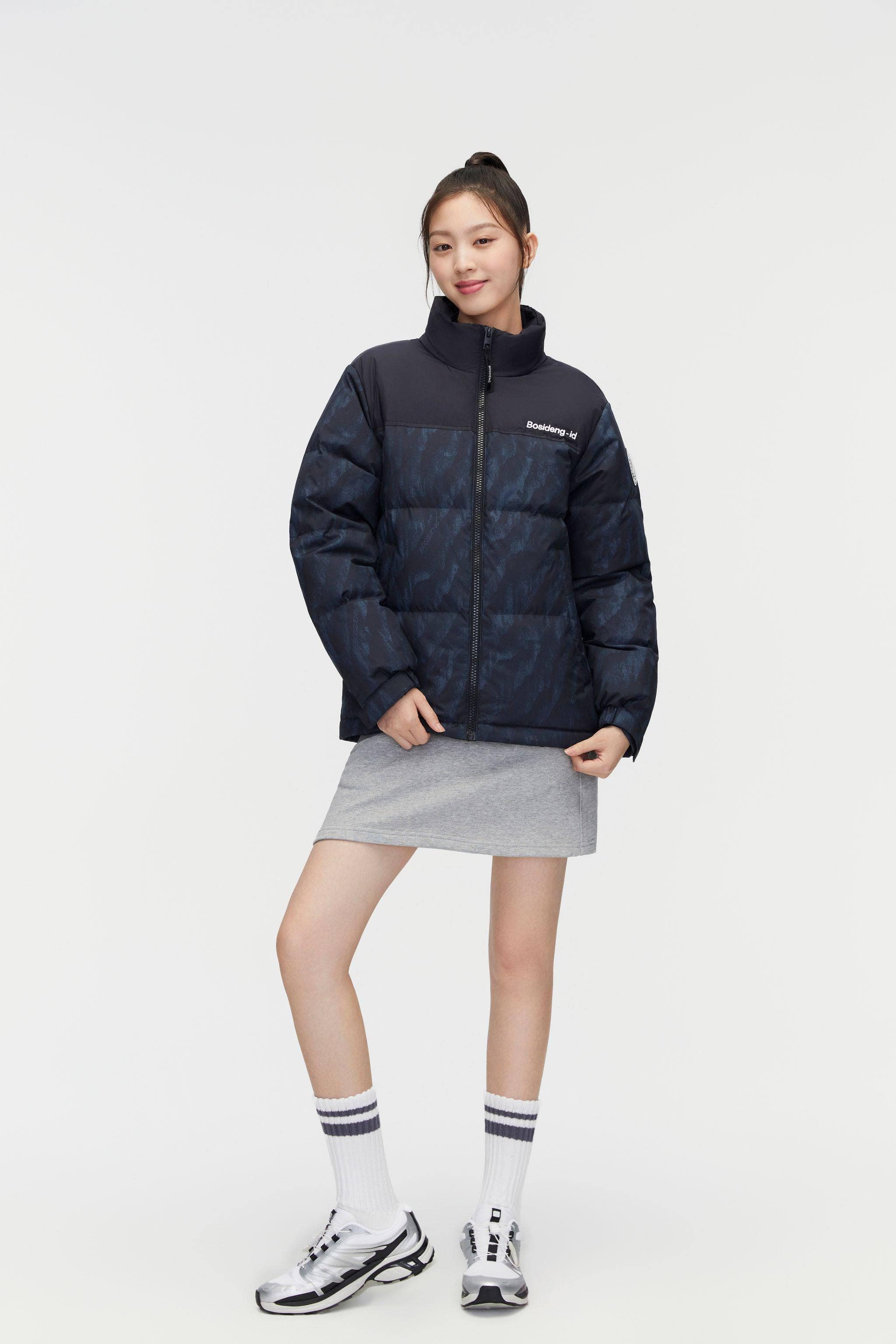 Classic Standing Collar Down Jacket 3380 - Image 8