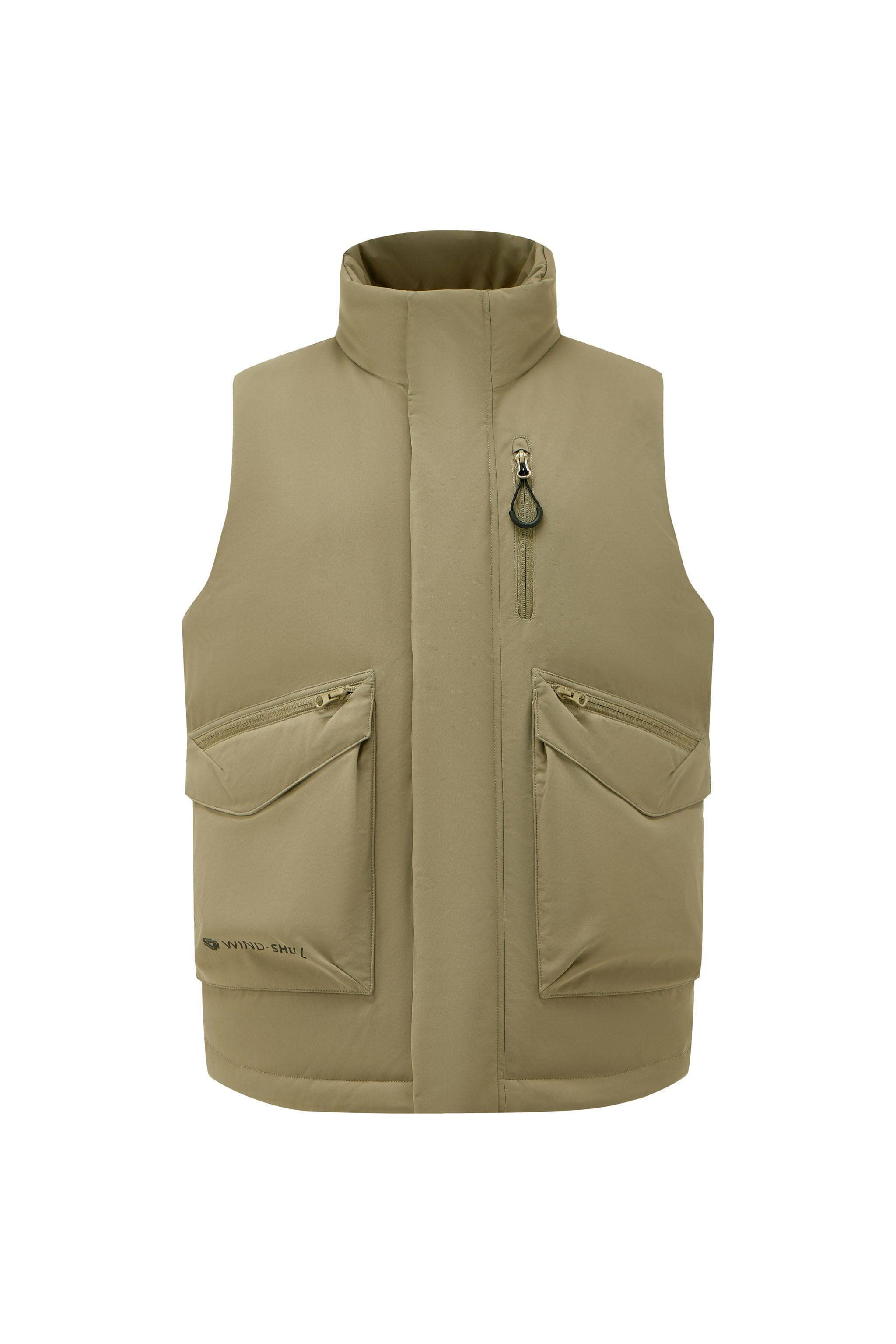 Classic Standing Collar Down Gilet 5270 - Image 4