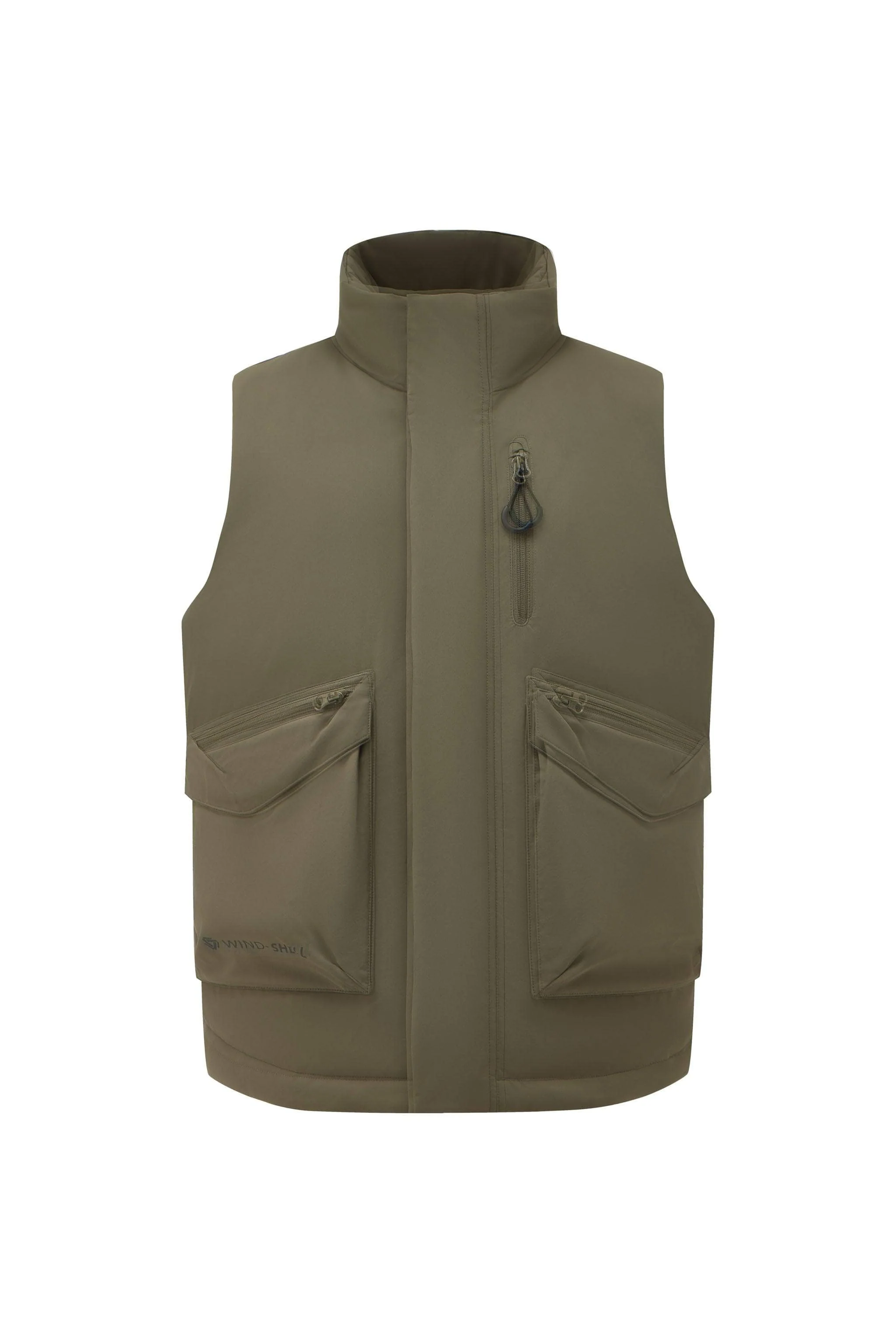Classic Standing Collar Down Gilet 5270 - Image 8