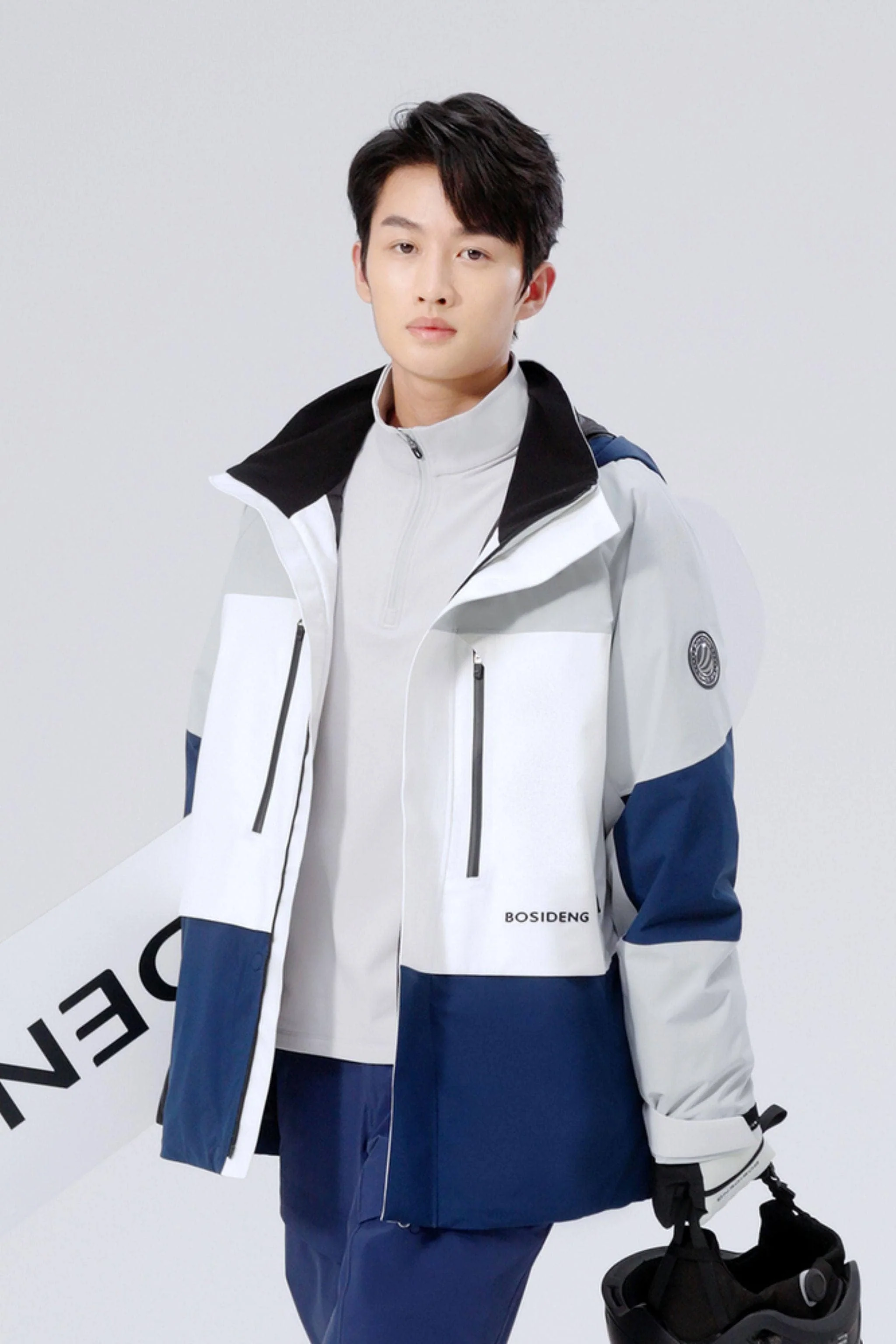 Colourblock Goose Down Ski Jacket - Image 12
