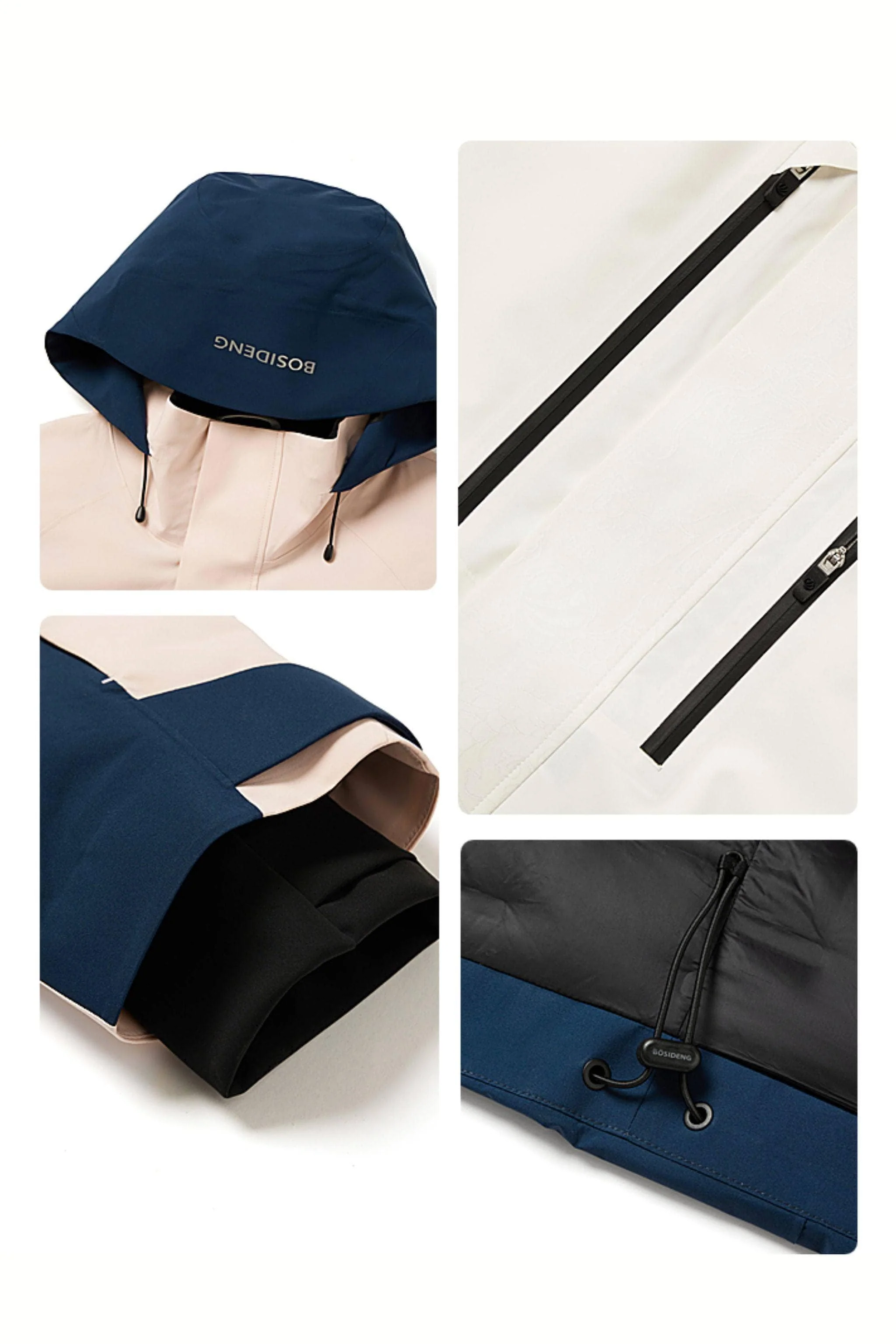 Colourblock Goose Down Ski Jacket - Image 4