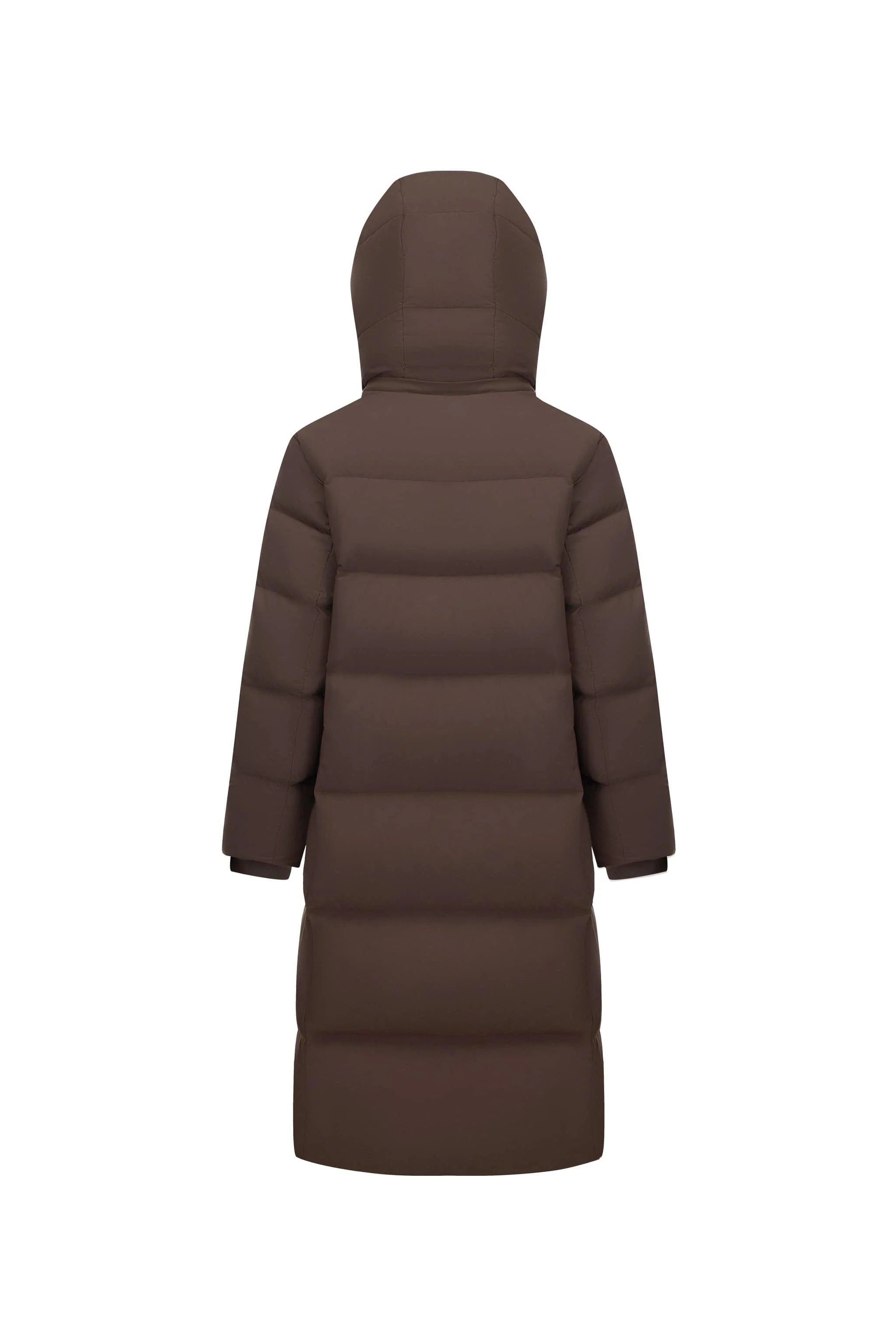 Comfy Women's Down Coat With Detachable Hood - Image 14