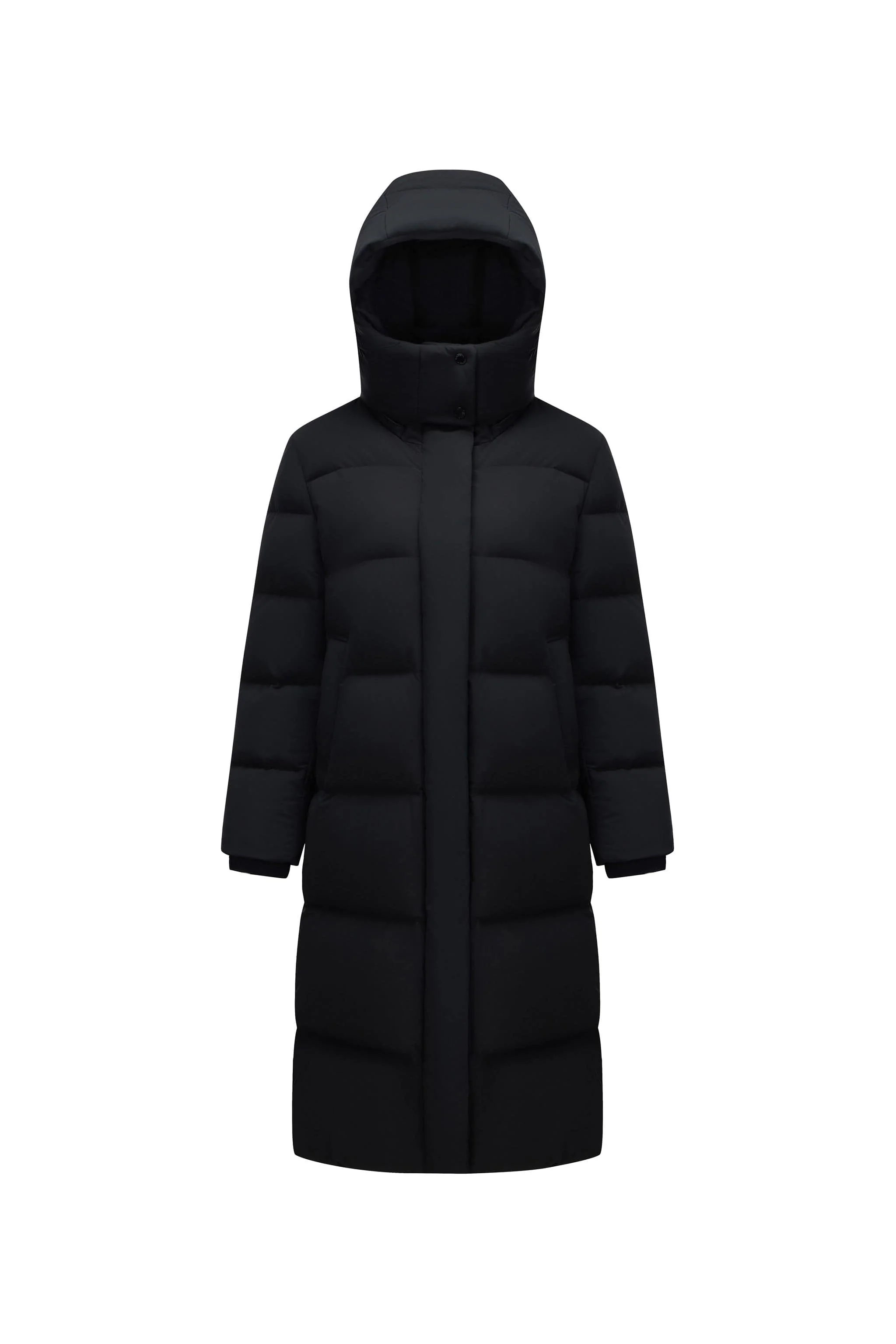 Comfy Women's Down Coat With Detachable Hood - Image 16