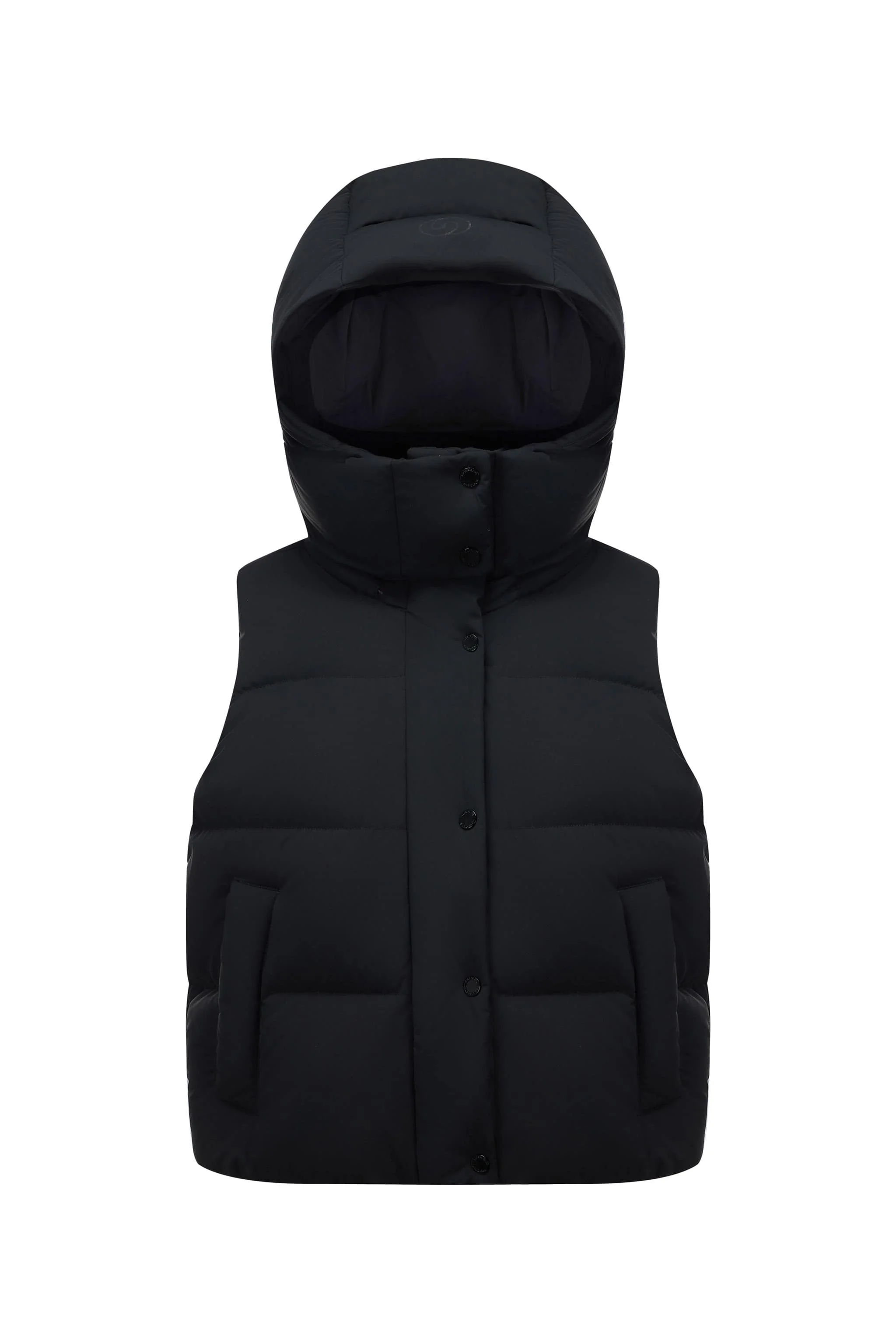 Comfy Women's Down Gilet With Detachable Hood - Image 11