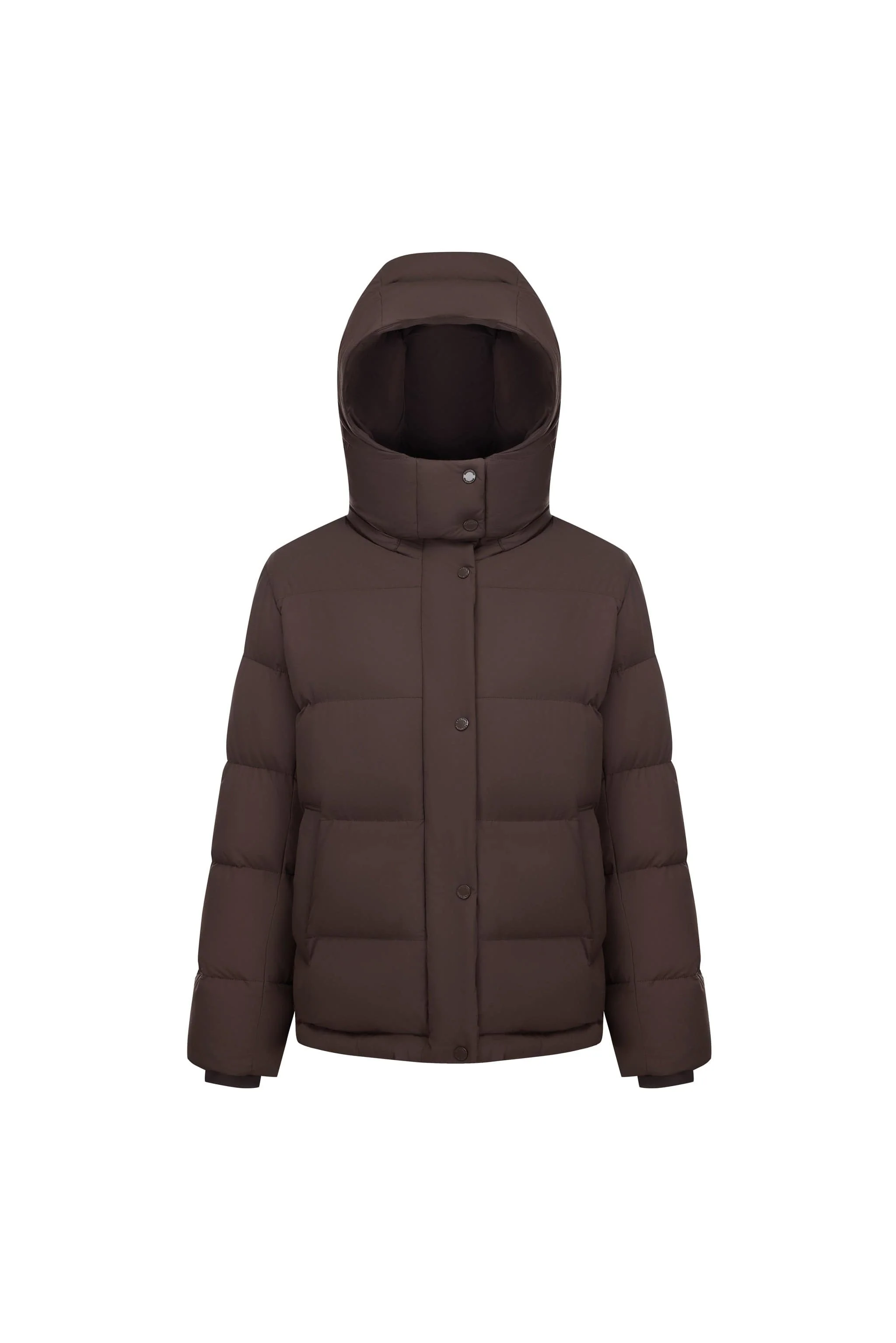 Comfy Women's Down Jacket With Detachable Hood - Image 17