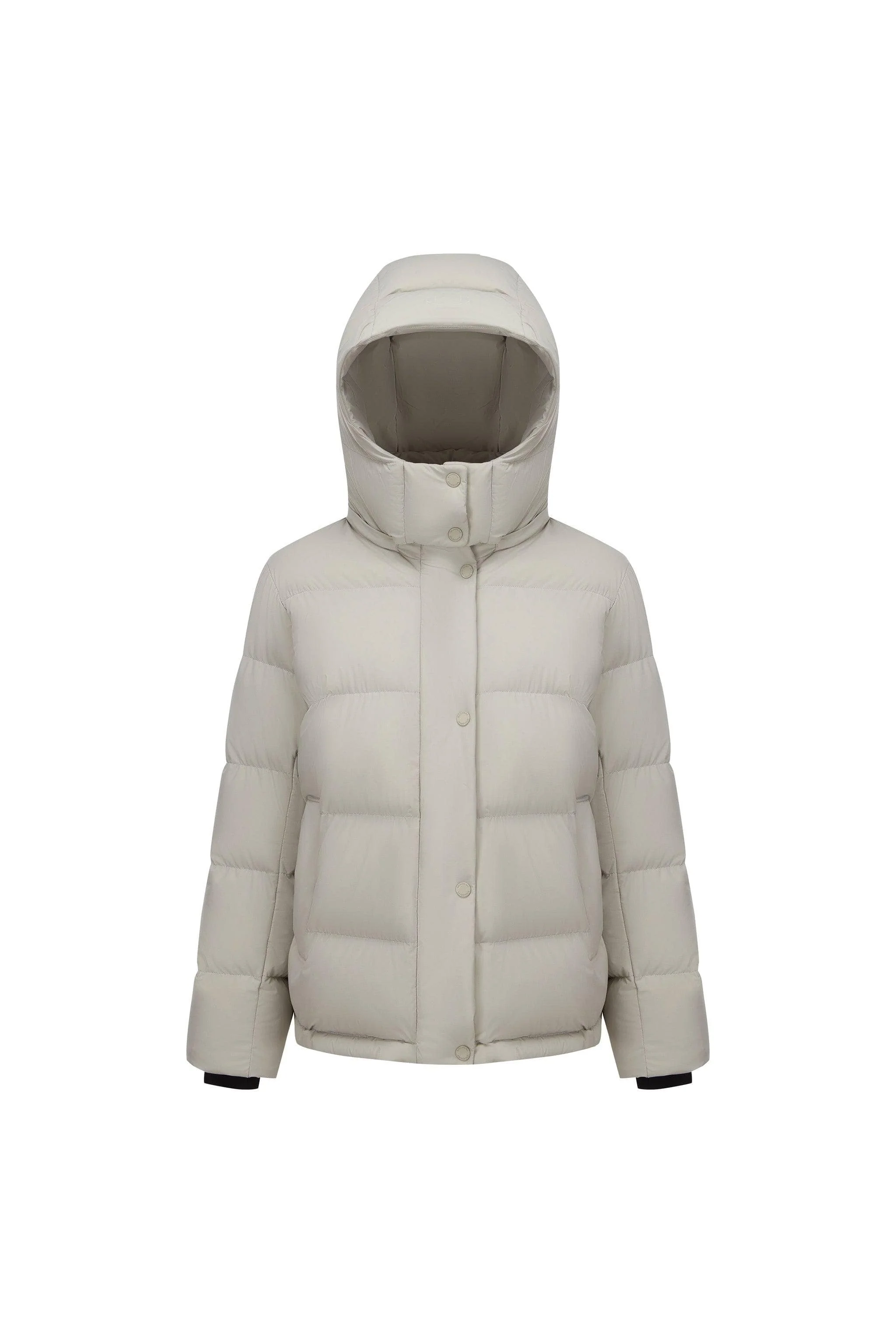Comfy Women's Down Jacket With Detachable Hood - Image 22